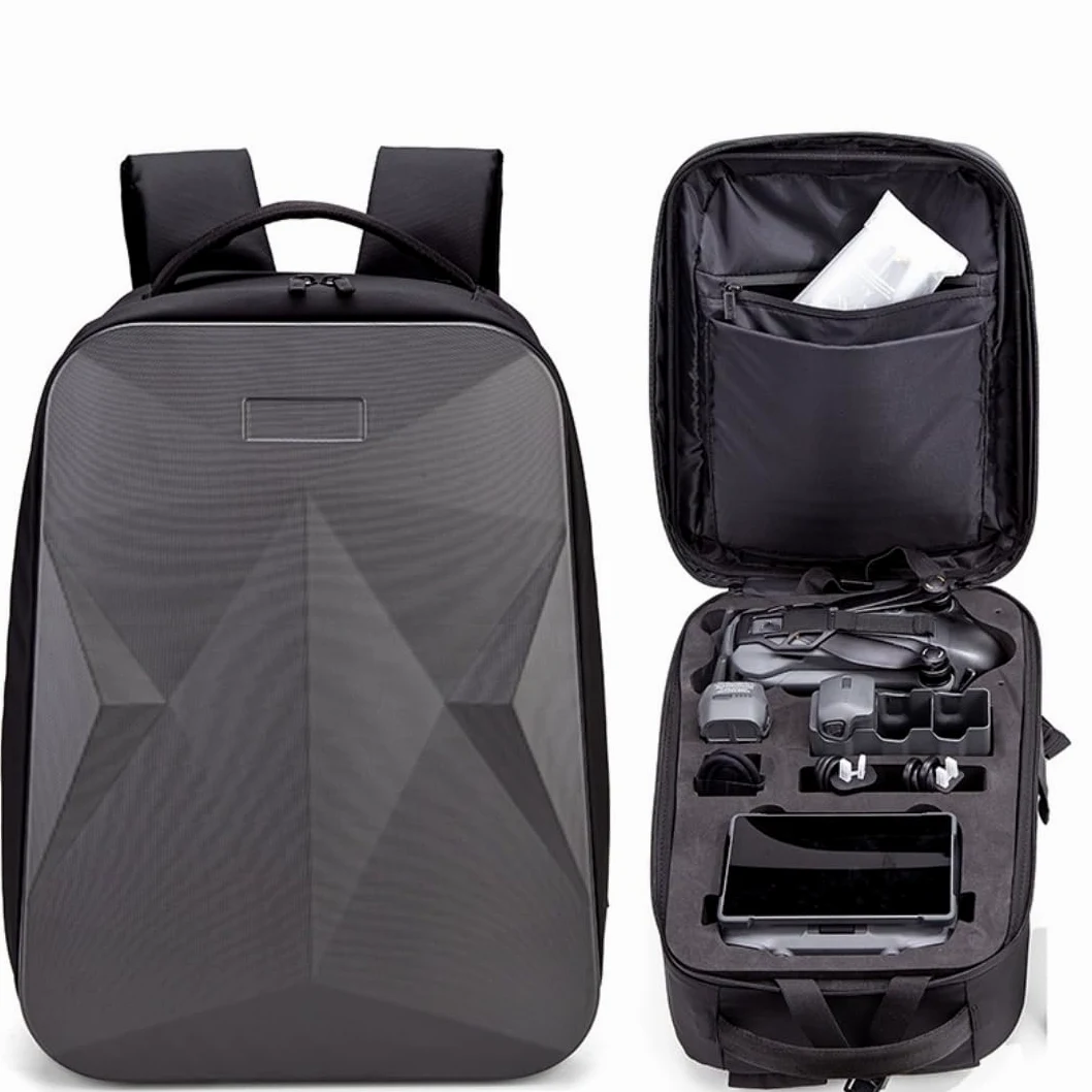 Borsa di stoccaggio Custodia compatibile per DJI MAVIC 4 PRO RC PRO 2 RC2, Drone telecomando portatile spalla zaino borsetta sacchetto di trasporto viaggio Shell organizzatore accessori (solo caso)