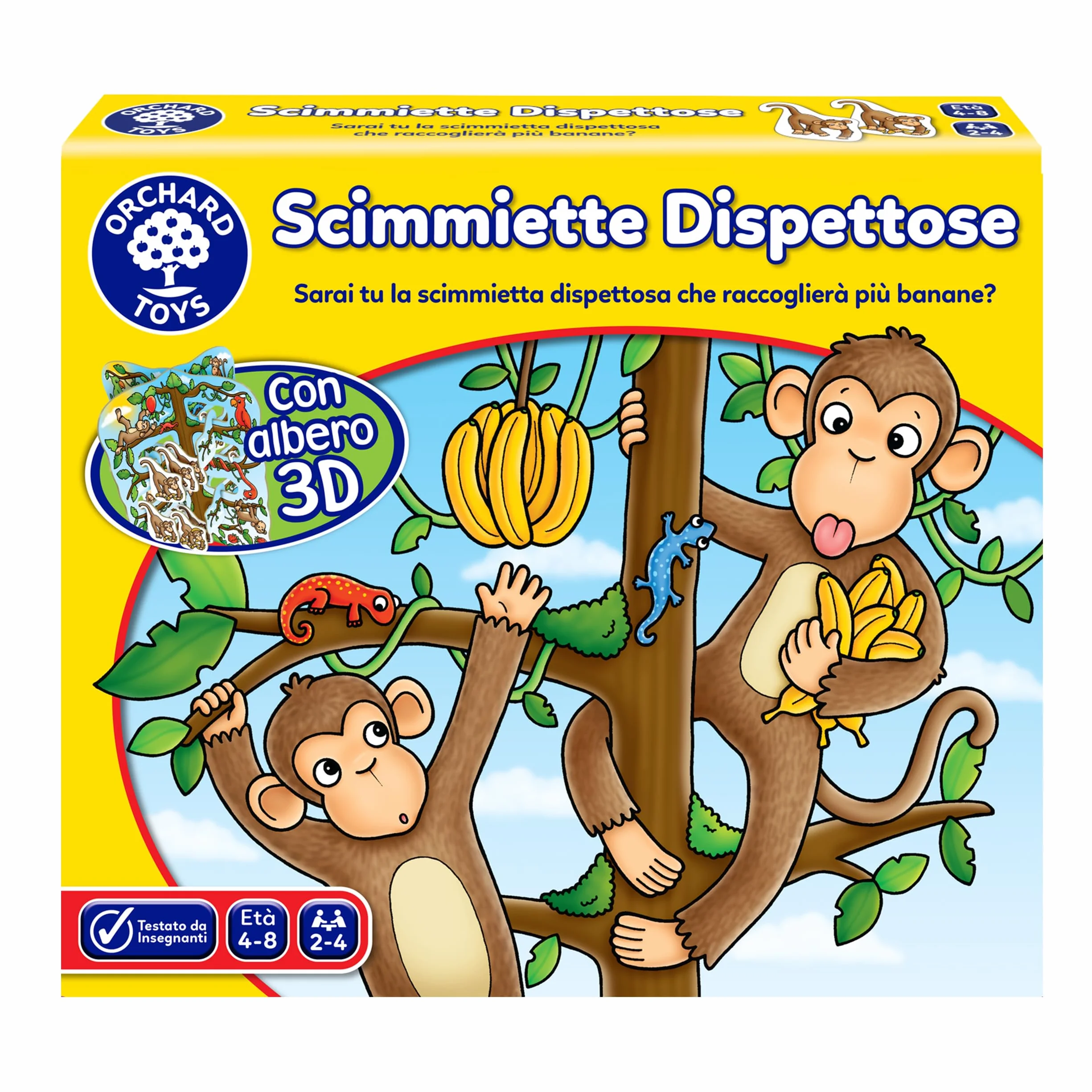 Orchard Toys Scimmiette Dispettose