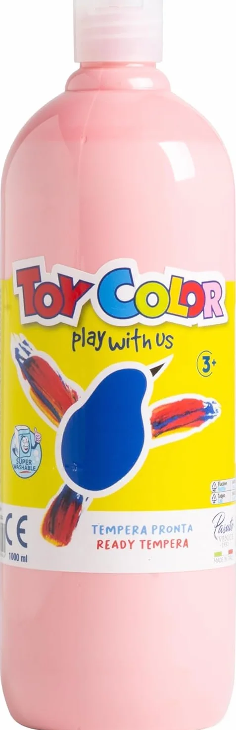 TOY COLOR TEMPERA PRONTA ML.1000 ROSA