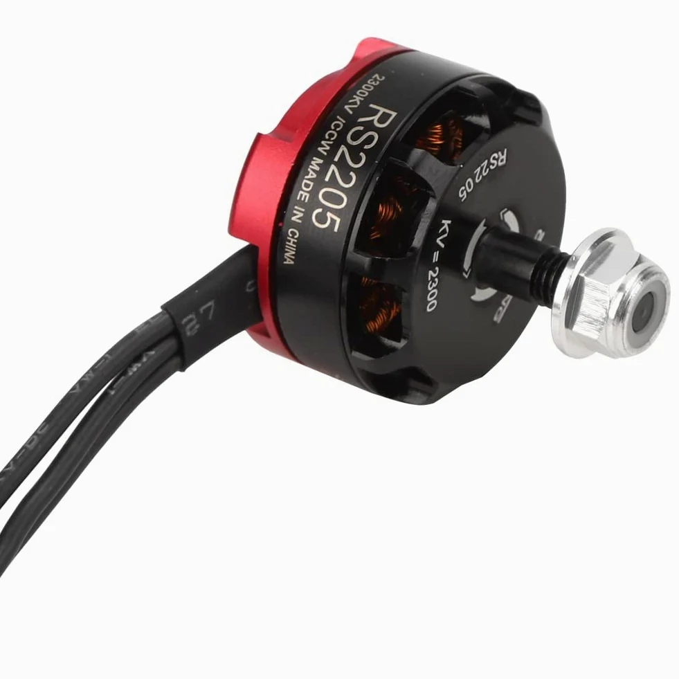 Motore Brushless RS2205 2300KV CW/CCW, Motore Quadricottero RC per Quadricottero Drone FPV Racing (4PCS