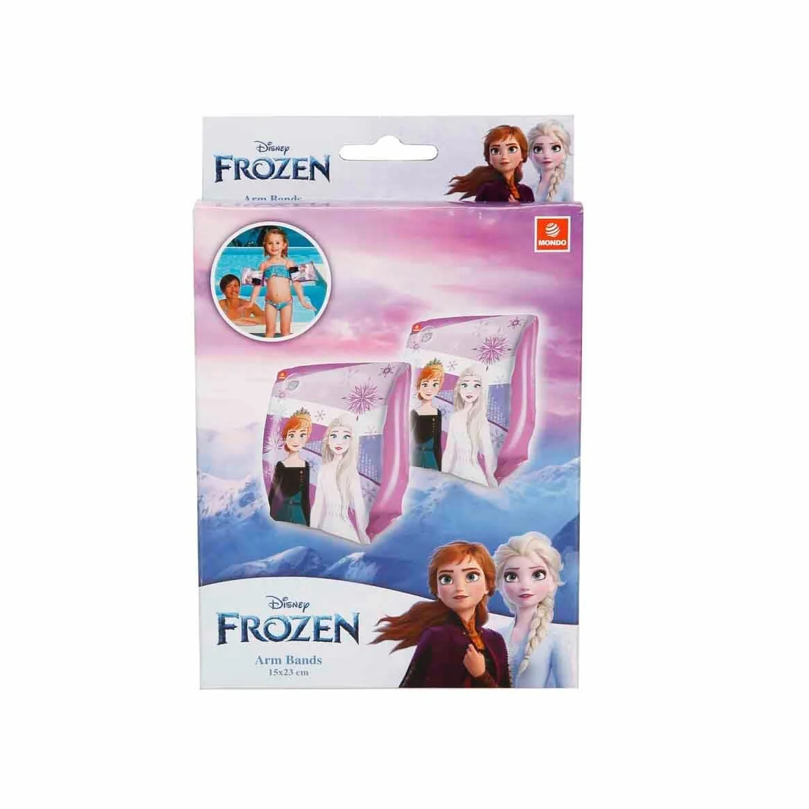 Mondo Toys - Disney FROZEN ARM BANDS - Braccioli gonfiabili per bambini a partire da 2 anni - 16924