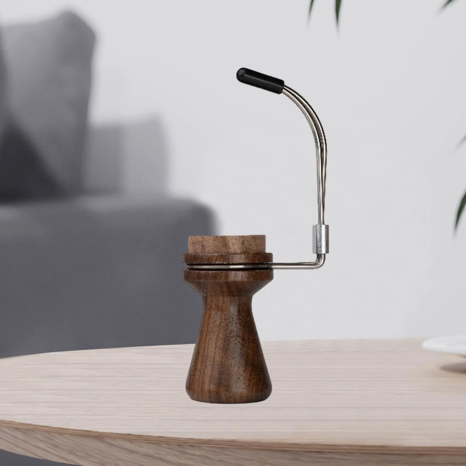 Supporto per manico per pittura in miniatura, manico compatto rotante staccabile in legno, accessorio adatto per collezionisti di hobby, stile C