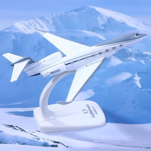 Modello pressofuso Gulfstream G650 scala 1/200 aeroplano replica