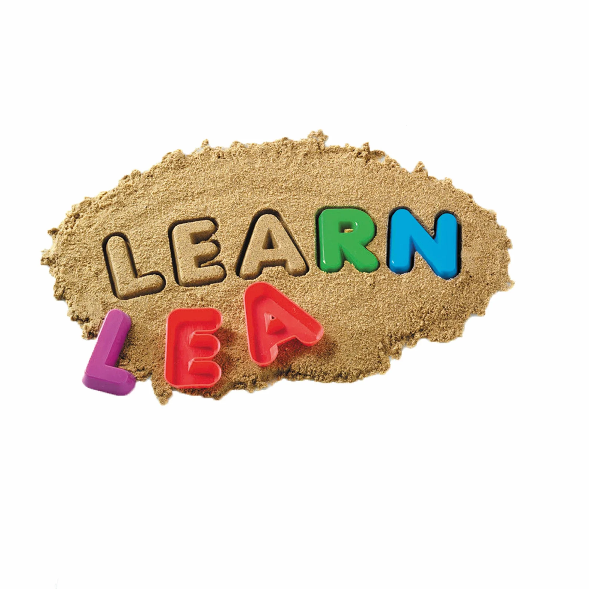 Learning Resources Formine da Sabbia con Lettere maiuscole