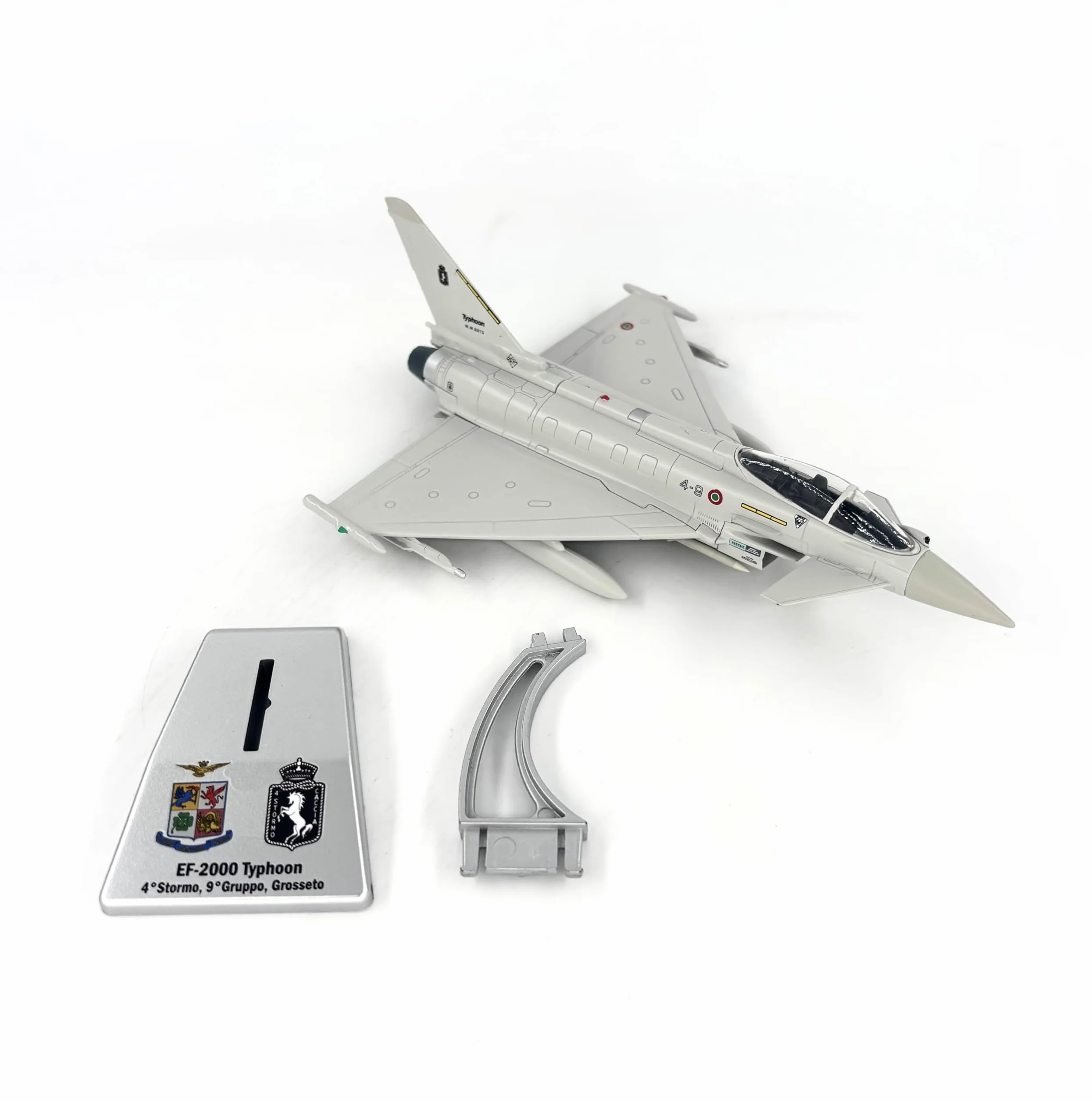 Italeri 48201 - Ef.2000 Typhoon 4° St.Grosseto Die Cast Model Scala 1:100