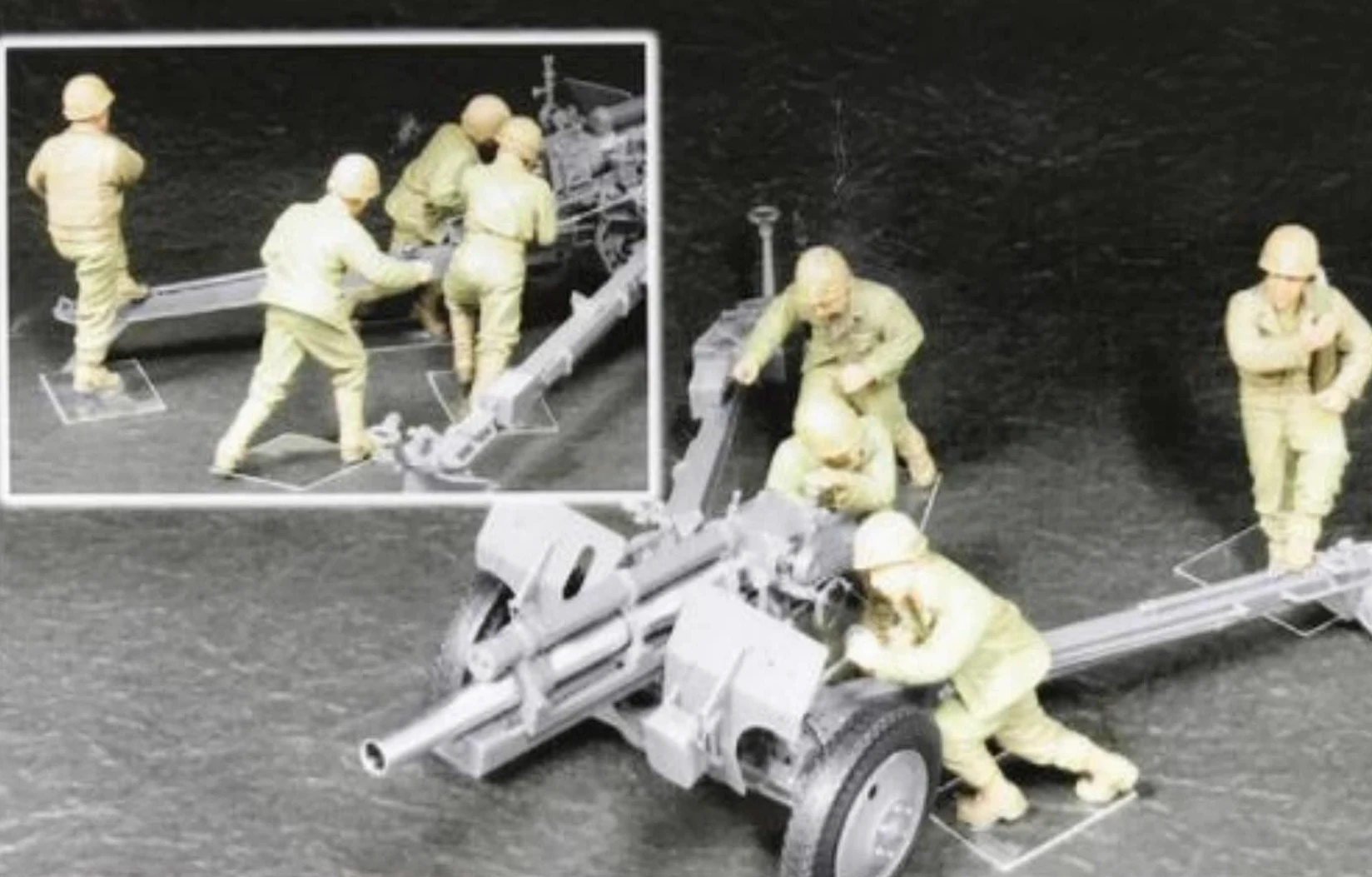 1/35 Us Marines War Crew 4 Soldati Kit in Resina Giocattoli Fai da Te Smontato Non Verniciato Modello in Resina
