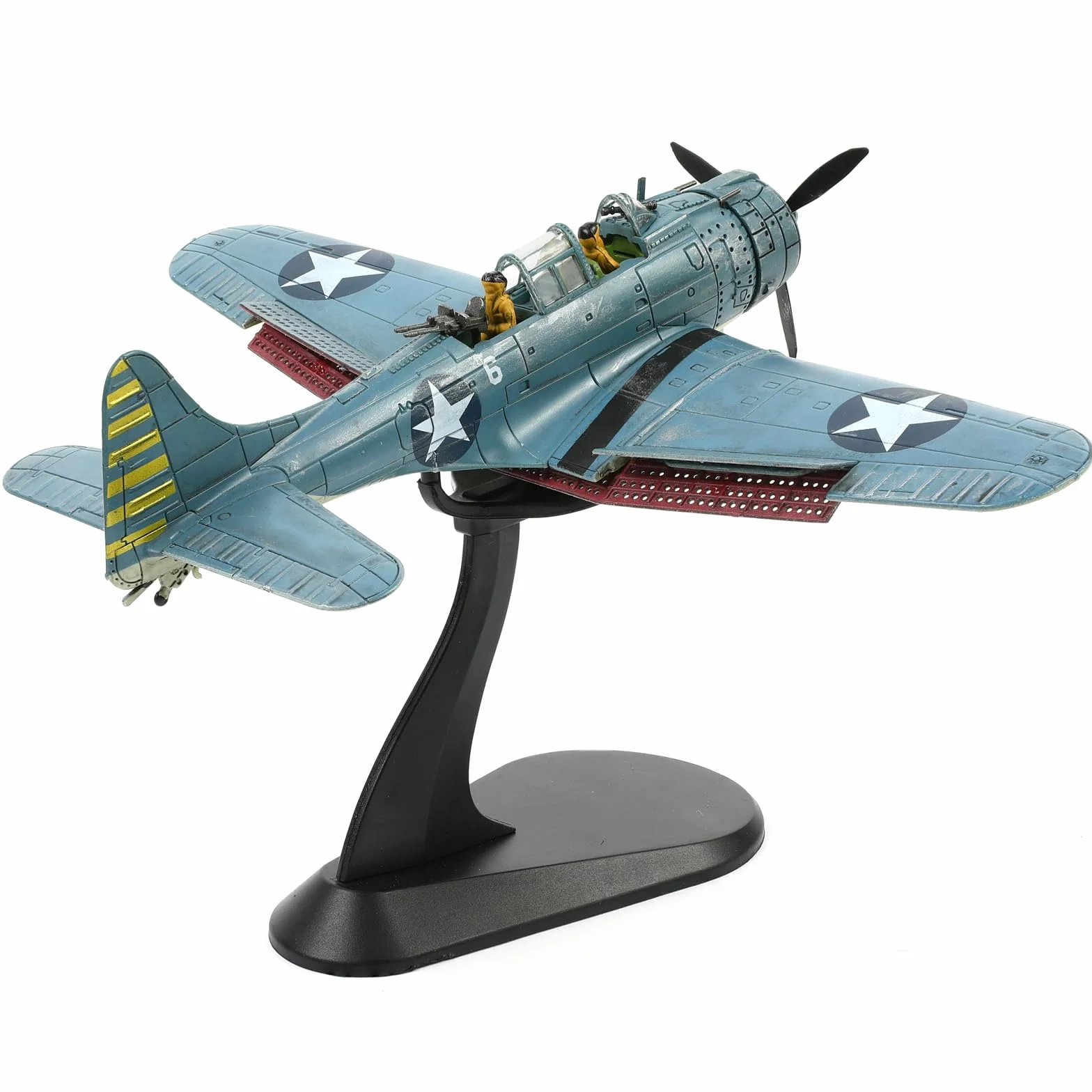 NUOTIE Douglas SBD-2 Dauntless Dive Bomber Model Aereo da Guerra Seconda Guerra Mondiale Midway 1/72 Metall Fuso Pressione