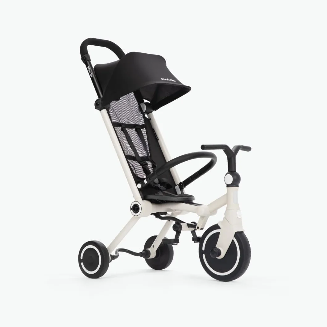 smarTrike Wonder Max Foldable Toddler Tricycle - Portable Kids Trike for Ages 10 mesi - 4 anni - Moonlight