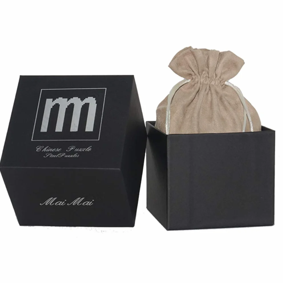 Rompicapo in Metallo Torsione Puzzle 3D Gioco di Mente Classico Giocattoli Educativi IQ Test Regalo Adulti Bambini
