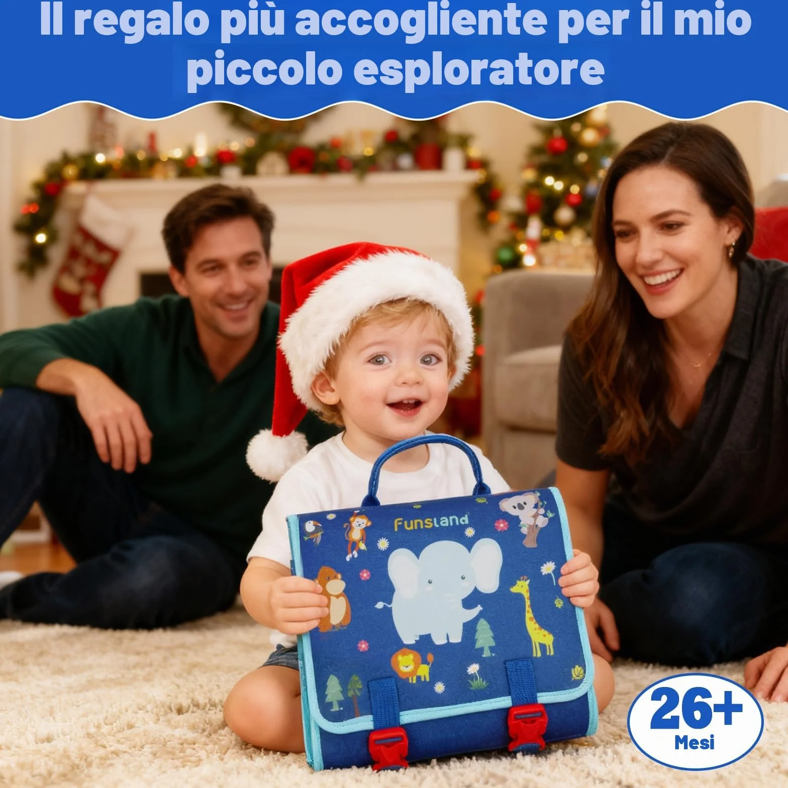 Busy Board Montessori Pannello Sensoriale Giochi Educativi 2 3 4 5 Anni