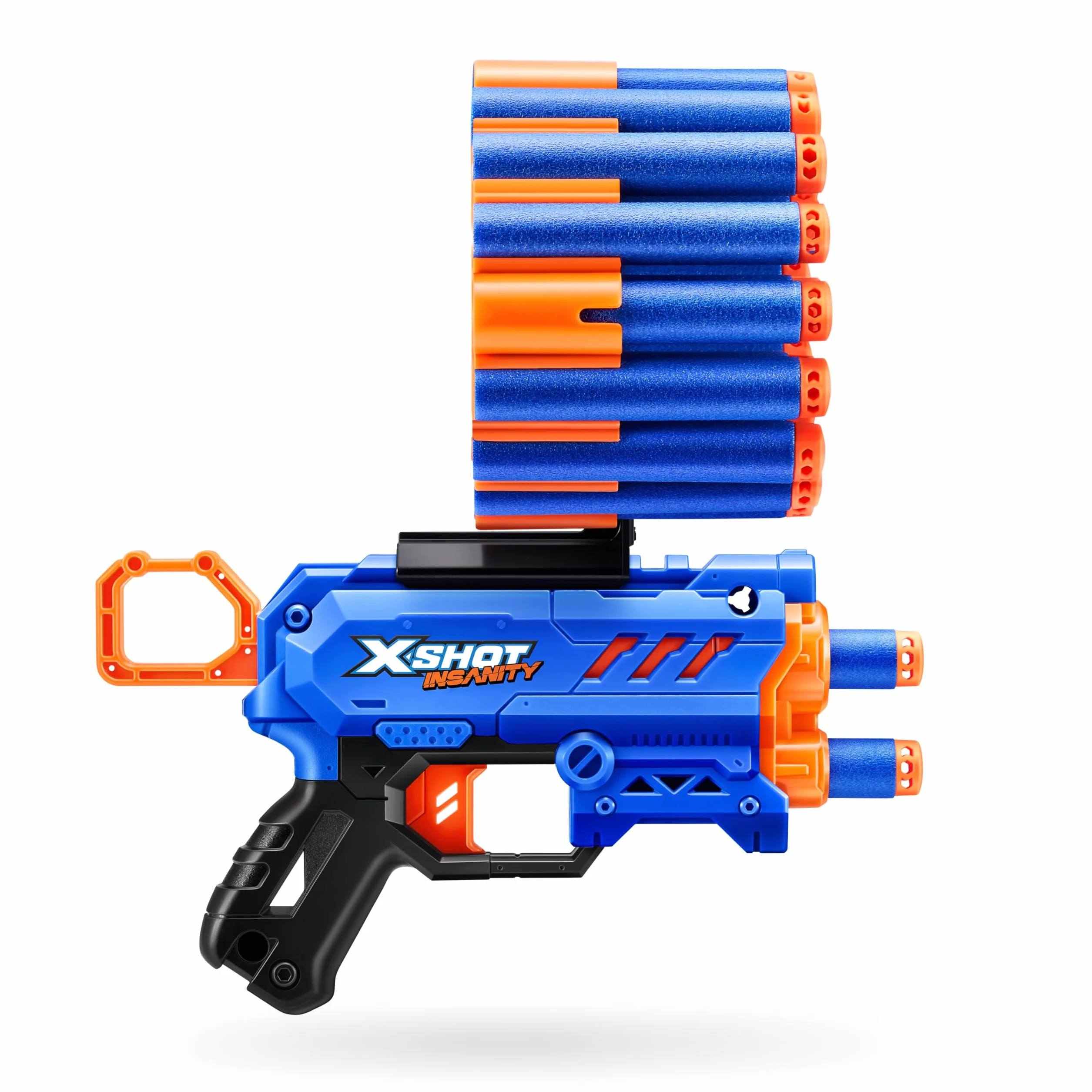 XSHOT Insanity Micro Blaster ZURU 48 Darts (2 PK) Air Pocket giocattolo all'aperto