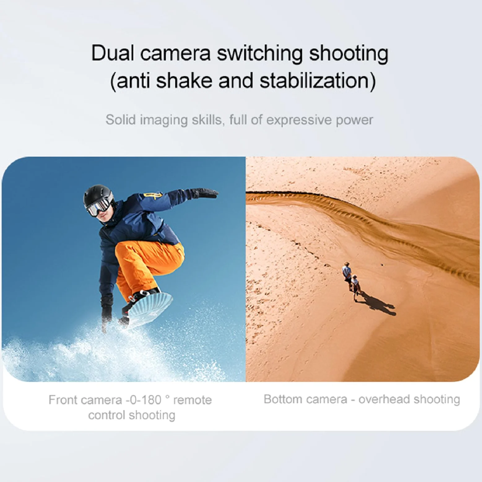 Asixxsix Drone GPS con Fotocamera EIS 4K, Quadricottero RC con Motore Brushless Ritorno Automatico Trasferimento Immagini HD Commutazione Doppia Fotocamera con (2 Batteria)