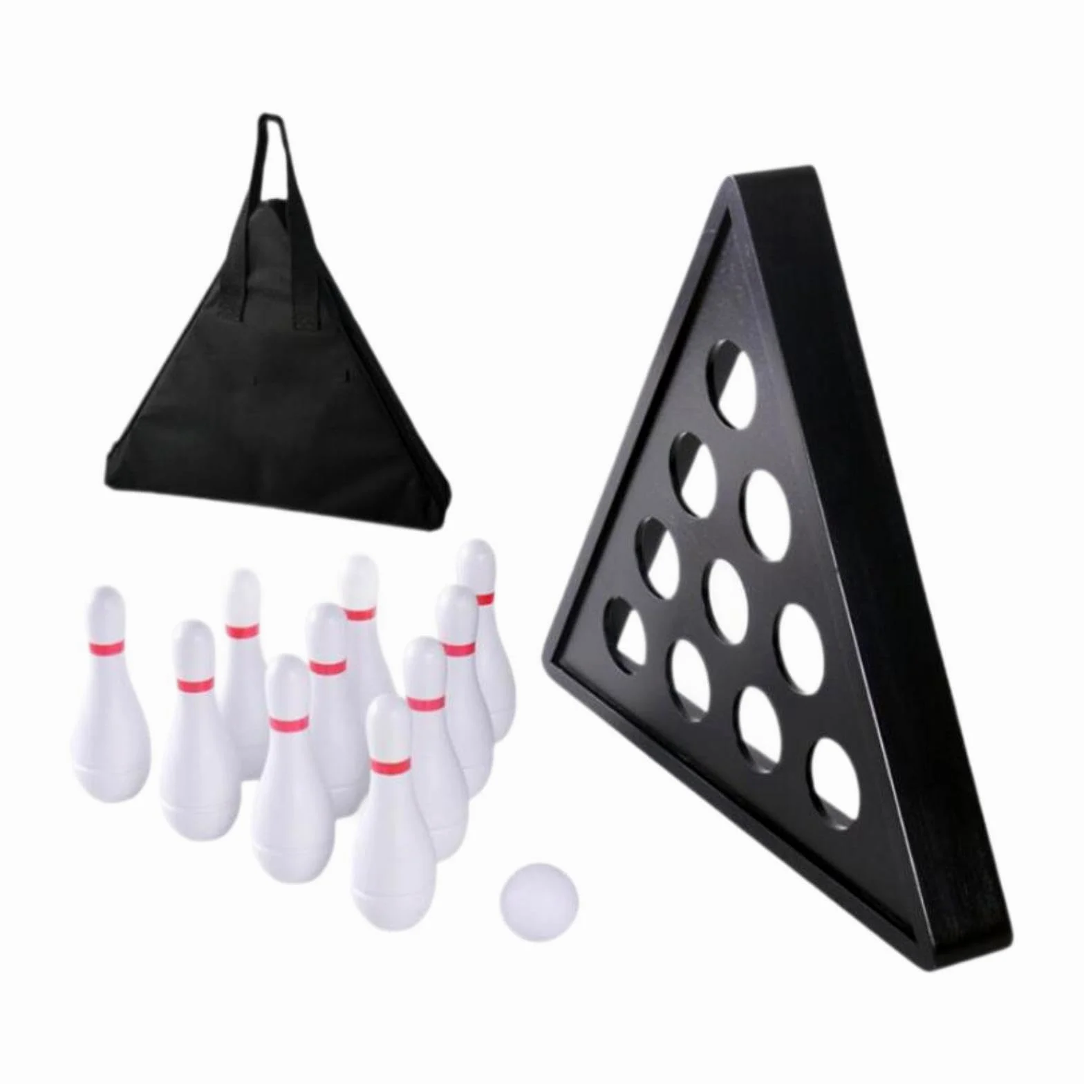 Set di 10 birilli da bowling per shuffleboard, realizzati | mini birilli per shuffleboard, divertimento ovunque, gioco da tavolo per bambini, giocattolo
