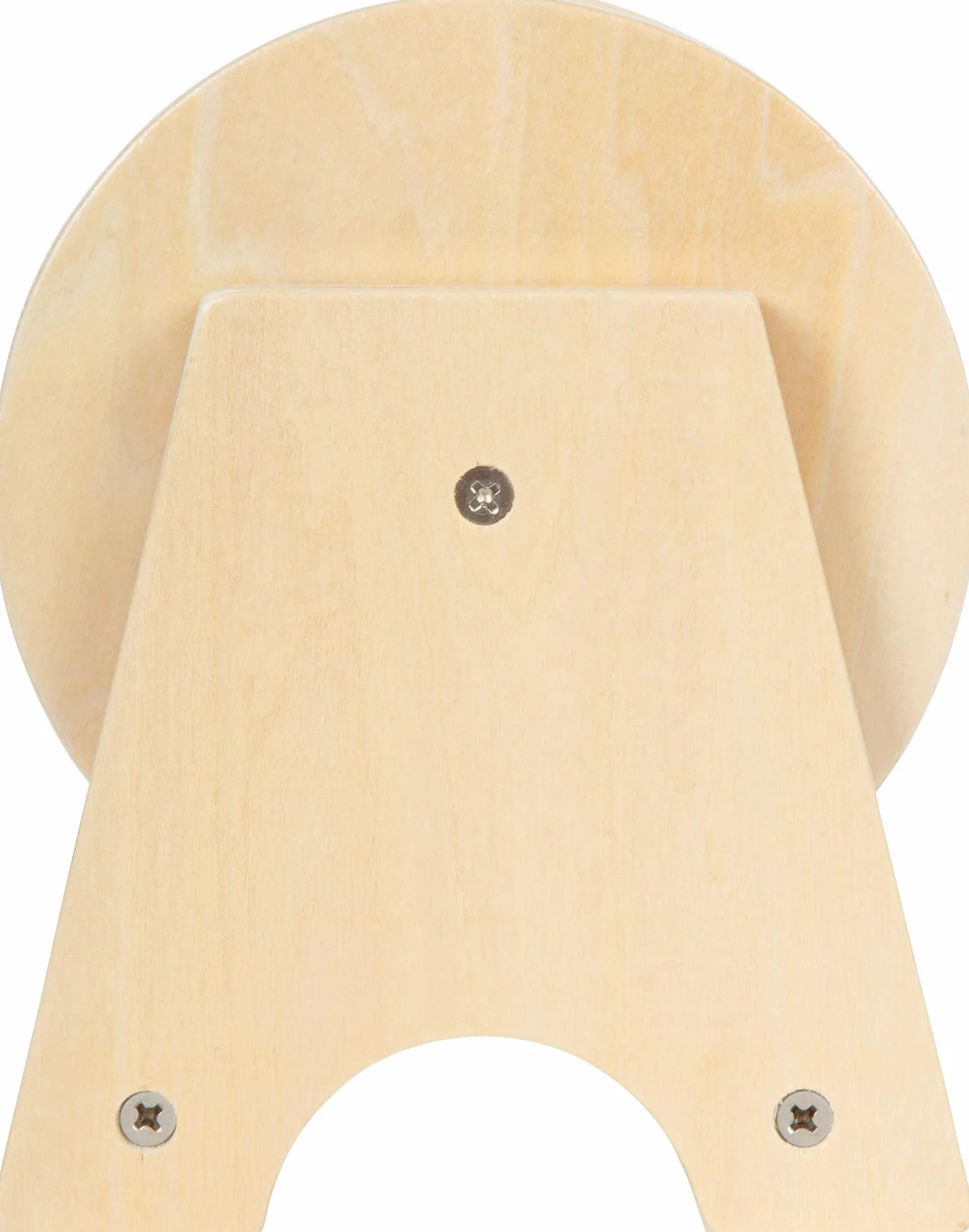 Small Foot Tamburello Girevole in Legno FSC 100% Certificato, Ruota Arcobaleno con 5 superfici Colorate, Giocattolo per Bebè dai 6 Mesi, 12742