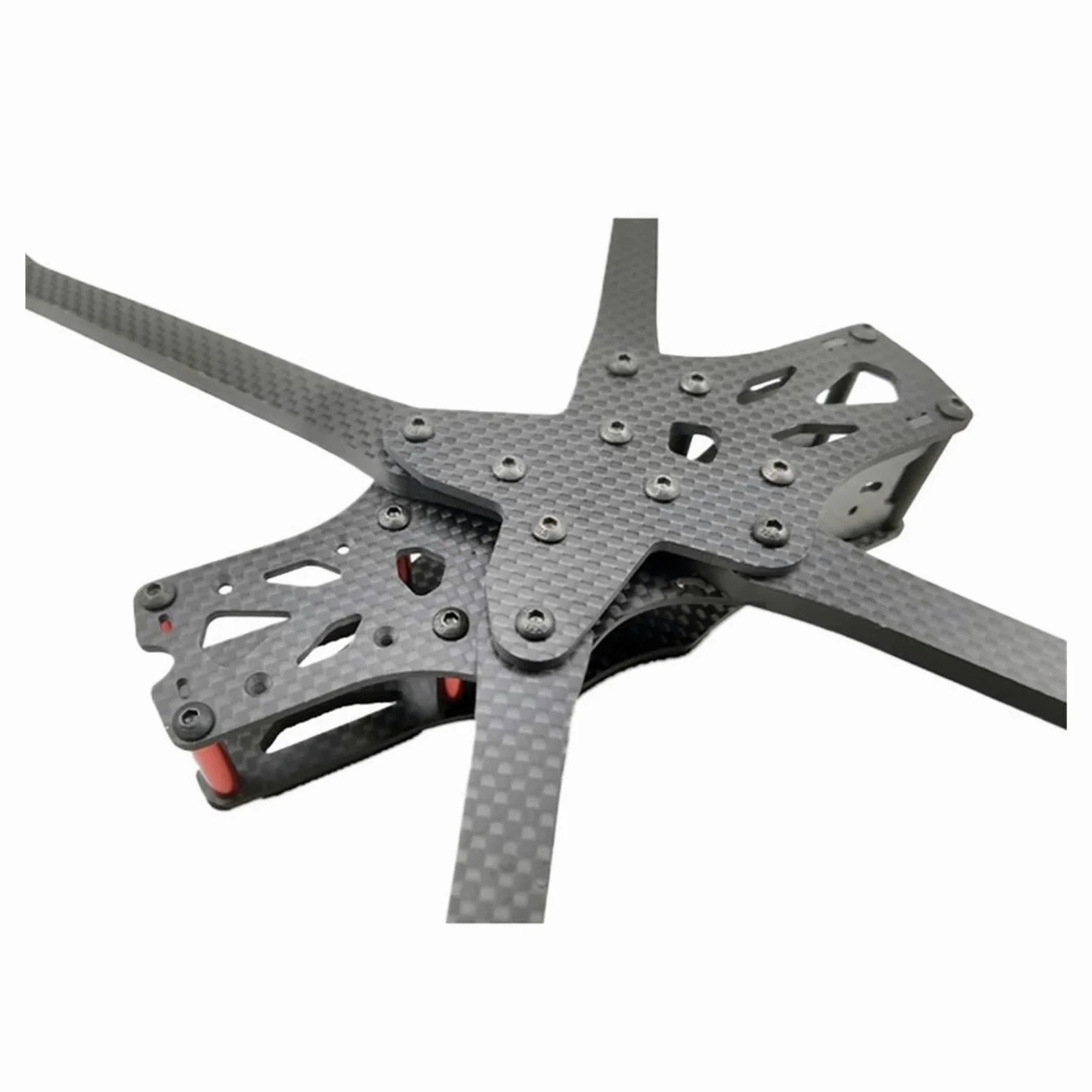 Kit telaio quadricottero da 7 pollici, drone freestyle in fibra di carbonio | Passo 315MM, dimensioni 285*210MM, piastra braccio 5.5MM, piastra laterale 2.0MM