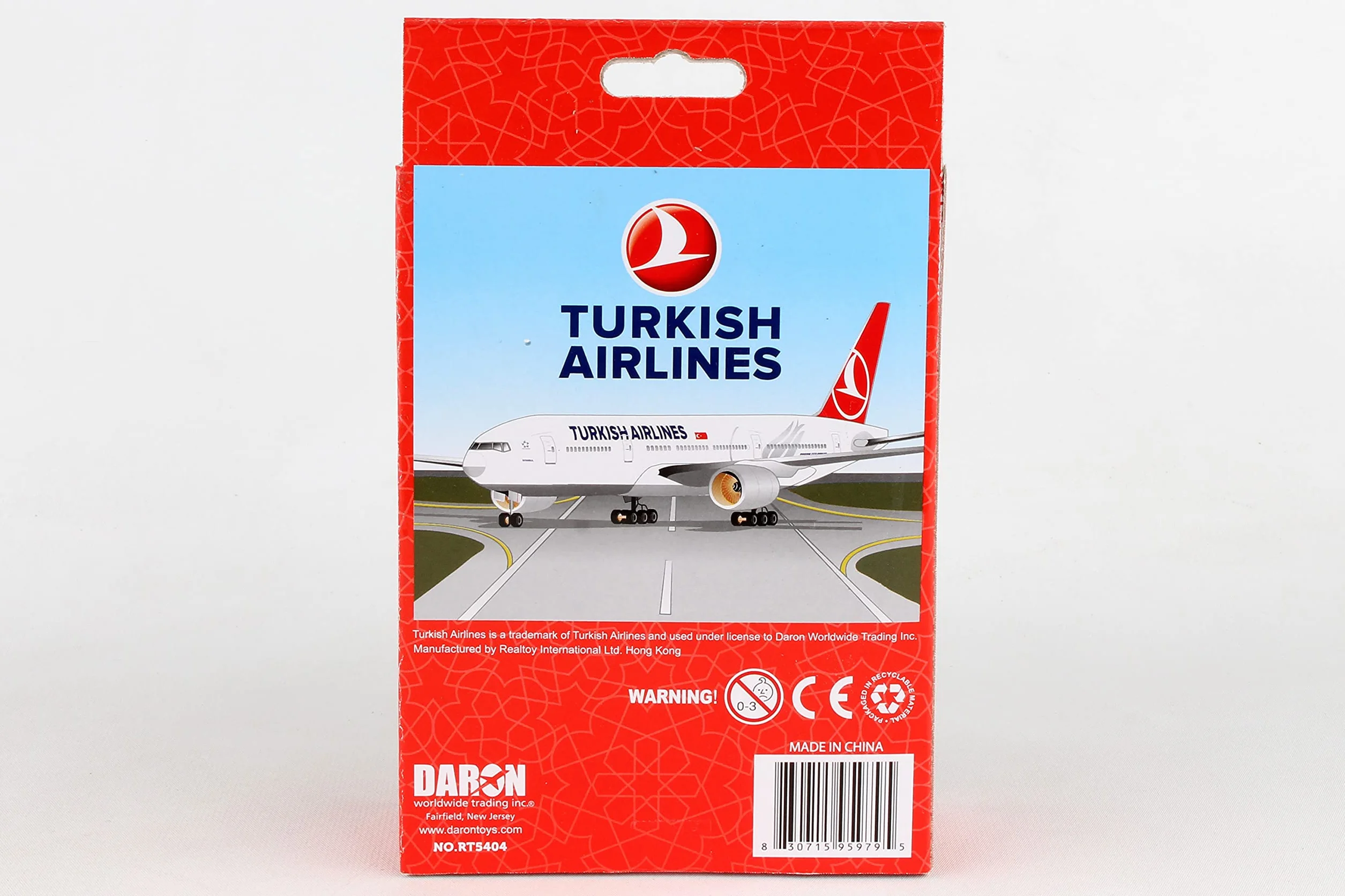 Herpa Toys Turkish Airlines Airplane giocattolo miniatura plastica scala ridotta collezione