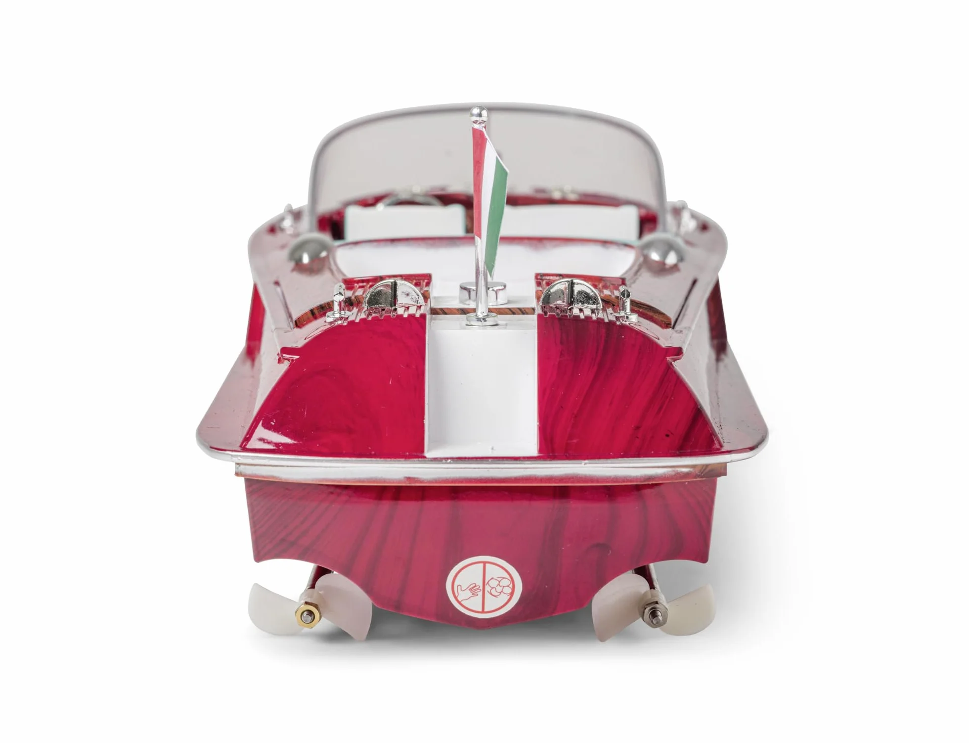 Carson 500108055 Bella Luisa 2,4GHz 100% RTR - Barca telecomandata, barca RC, barca telecomandata per bambini, circuito di sicurezza, telecomando incluso