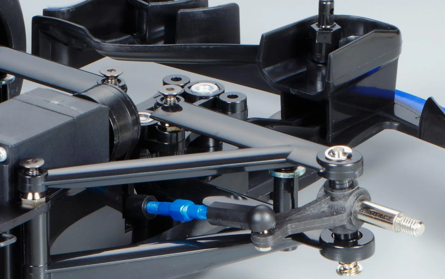 Tamiya 58652 F104 Pro II 1:10 Auto RC Elettrica (2WD) Set 58652-1, Veicolo RC, per Costruzioni, Hobby, Assemblaggio, Carrozzeria, Non Finita (Senza Batteria e Telecomando)