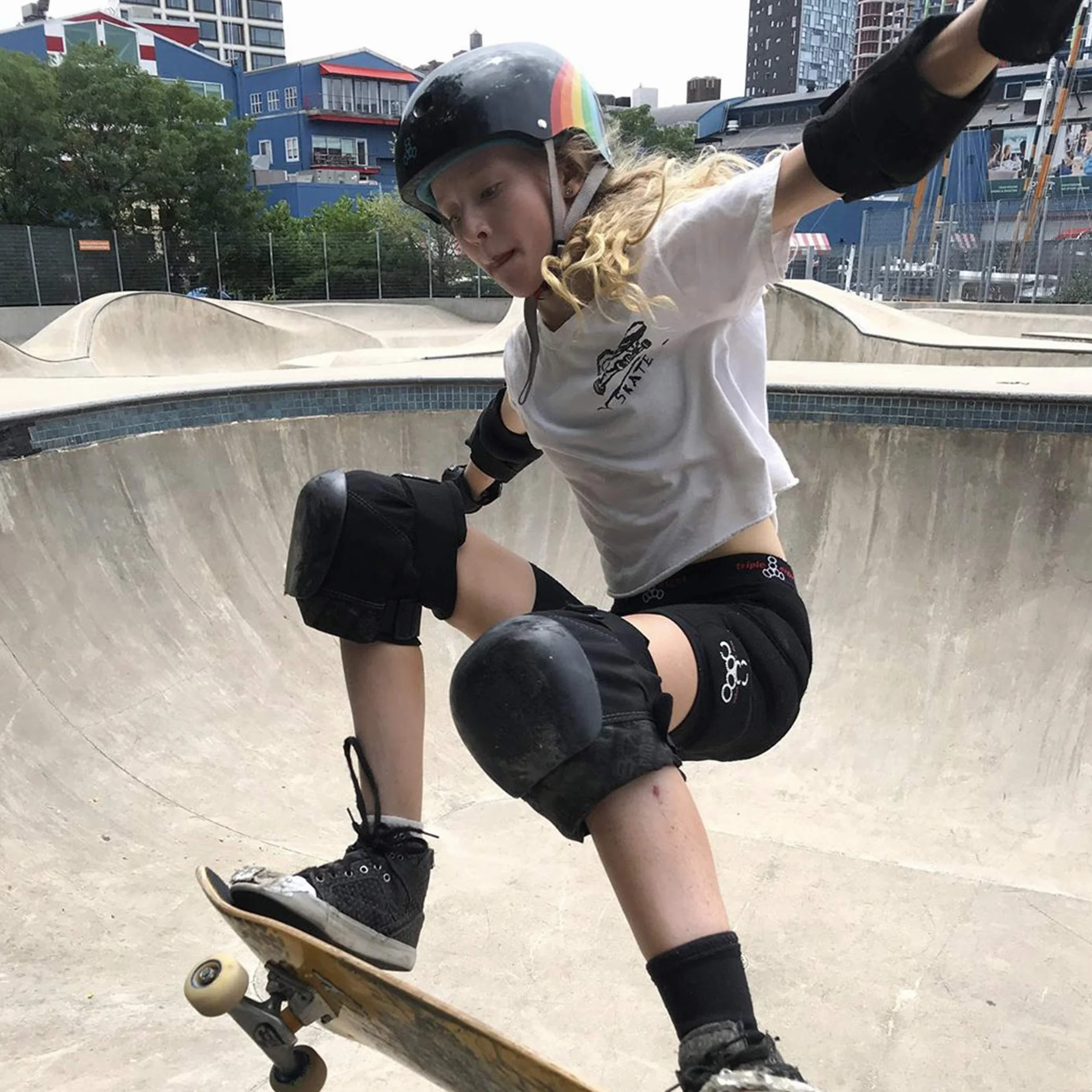 Triple Eight Bumsaver Pantaloncini da Skateboarding Unisex