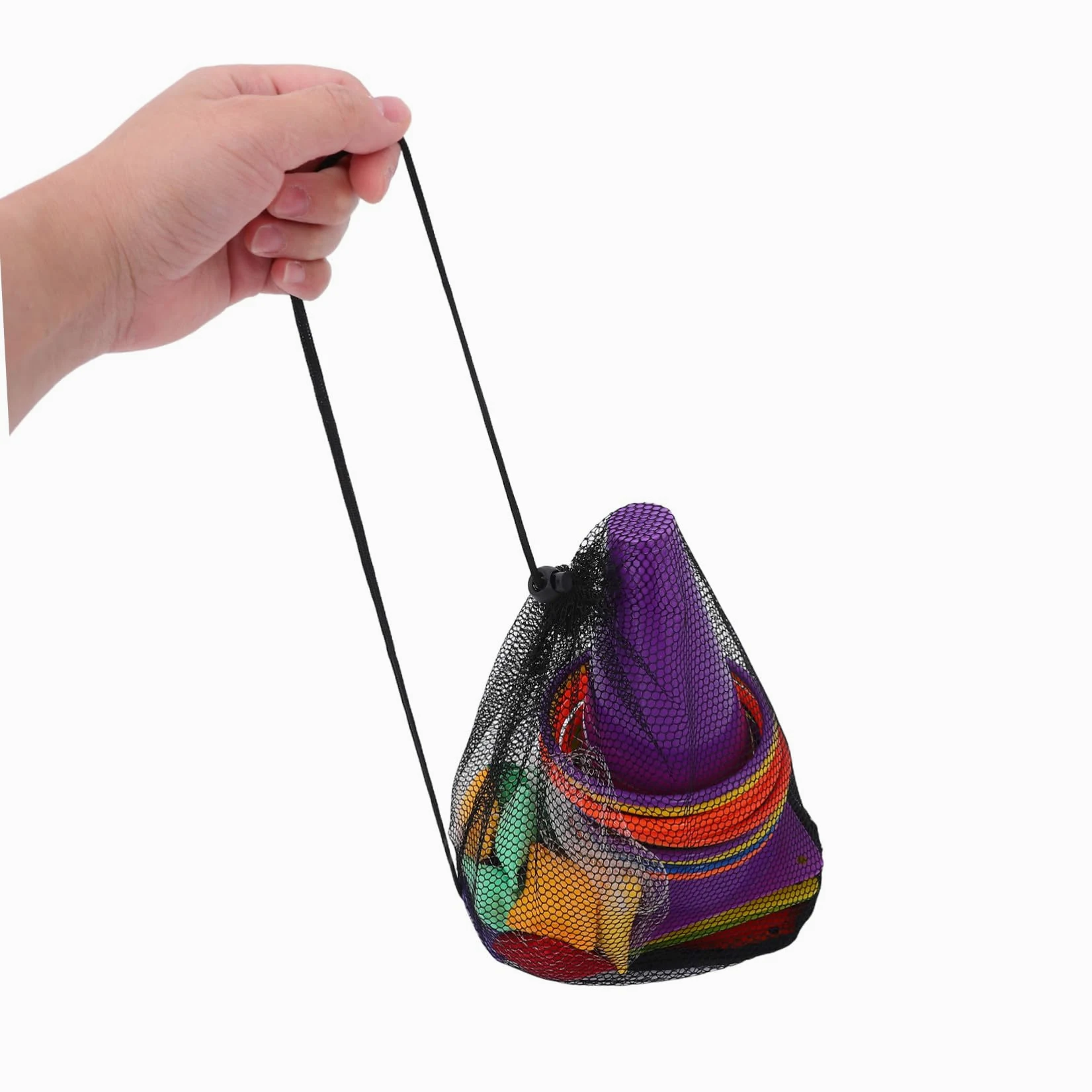 Set Giochi Lancio Anelli per Bambini 31 Pezzi Plastico | Bordi Arrotondati, per Scuola e Riunioni Familiari, Design Visibile, Cloth Incluso Colore Casuale
