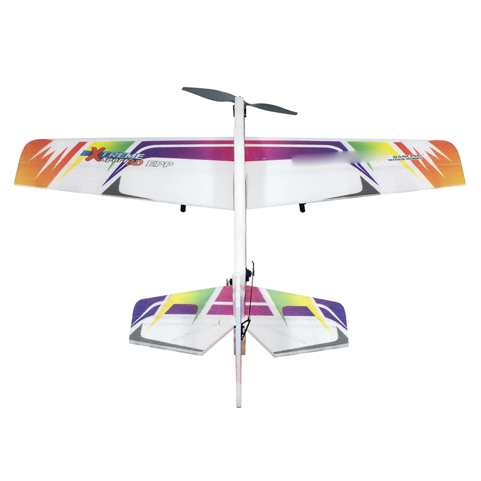 Dancing Wings Hobby E08 Aereo RC Brillante Aereo RC per Adulti Radiocomandato 980mm Apertura Alare 3D Acrobazia KIT in Schiuma EPP con Motore ESC Servo Prop per Adulti (Tipo 1)
