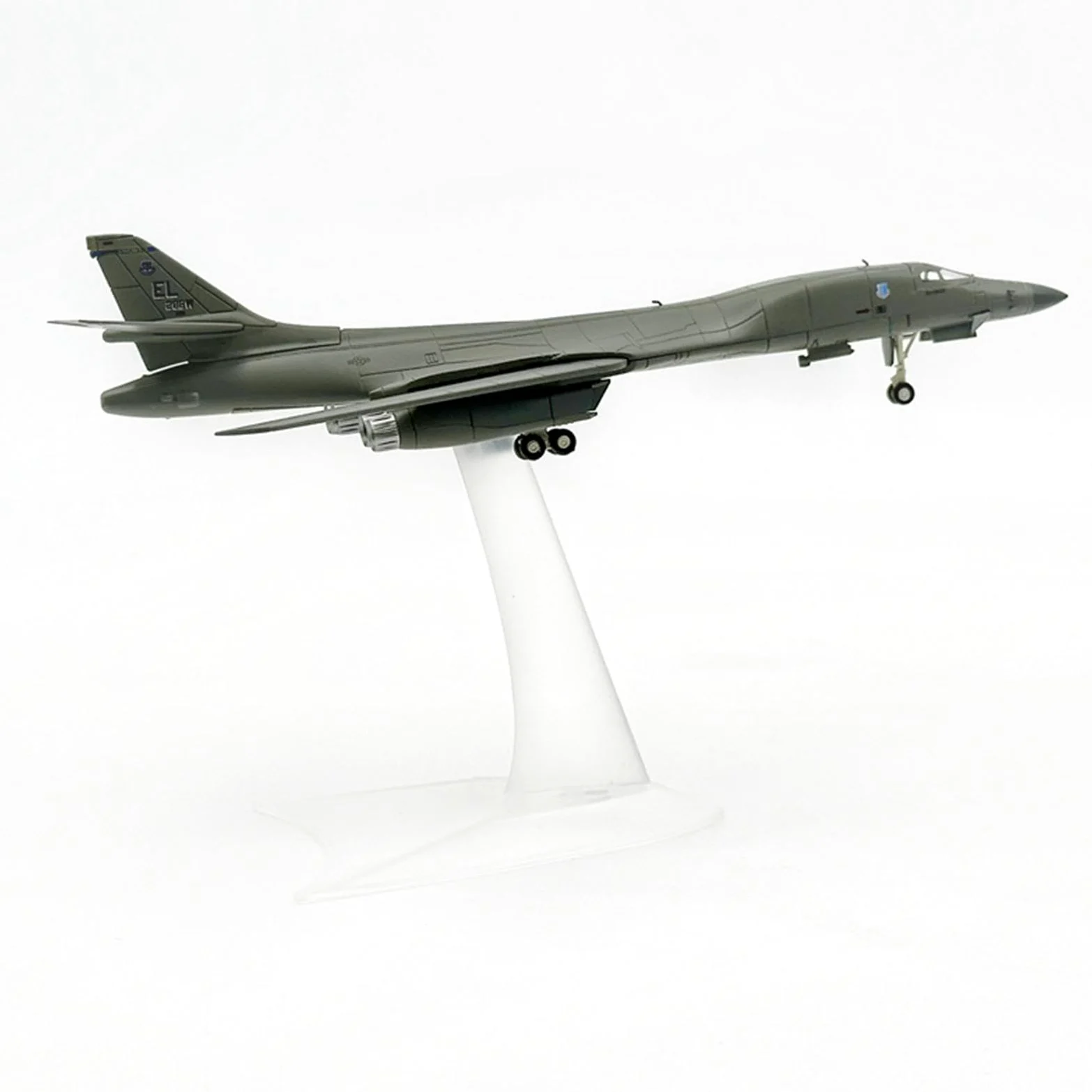 Aeromodello B Da Collezione | modello diecast, supporto trasparente, per esposizione