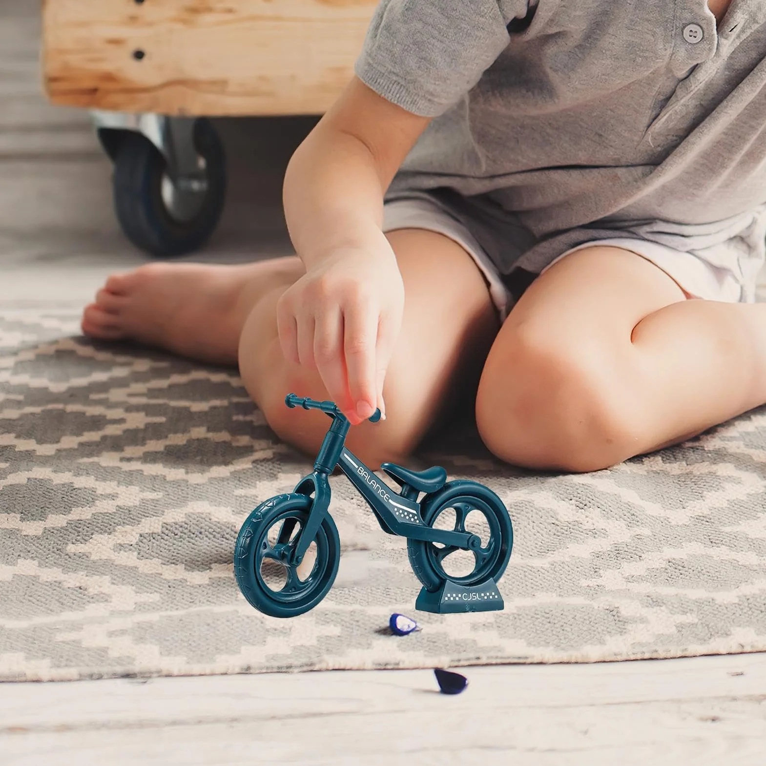 Giocattolo Da Ciclismo Con Le Dita - Minifigure Di Mountain Bike | Giocattolo Con Le Dita In Miniatura, Esercizi Di Destrezza, Giochi Da Tavolo, Sport Estremi E Attività Ricreative Domestiche