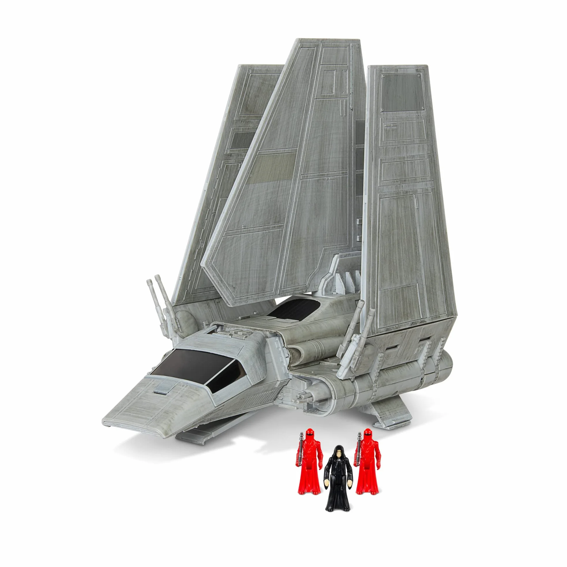Star Wars Micro Galaxy Squadron Imperial Shuttle - Veicolo di classe Starship da 7 pollici con tre accessori da 2,5 cm