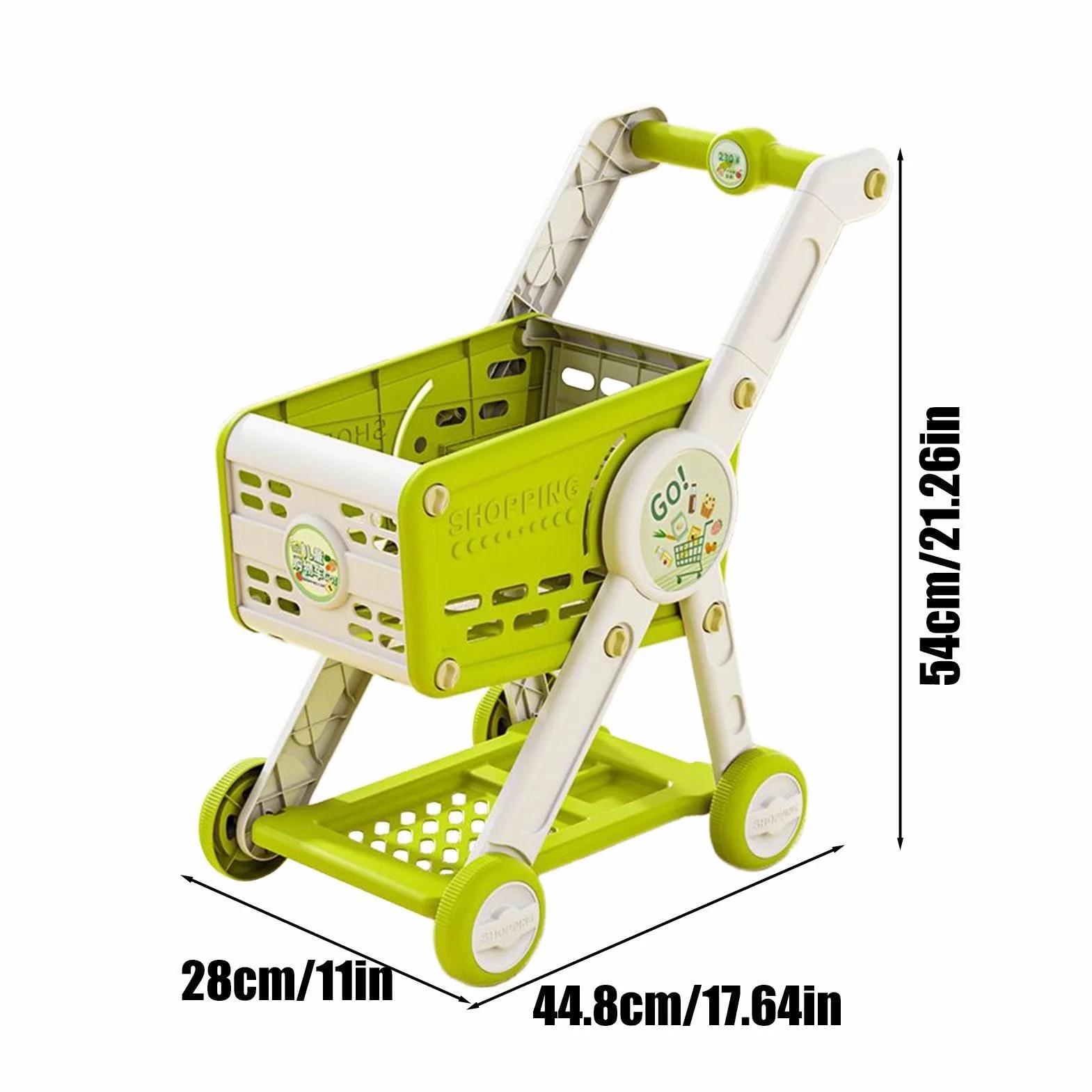 Carrello Della Spesa Giocattolo Cesto Della Spesa Giochi Supermercato | Cucina Bambini Role Play 1 3 Anni Bambine Casa Delle Bambole