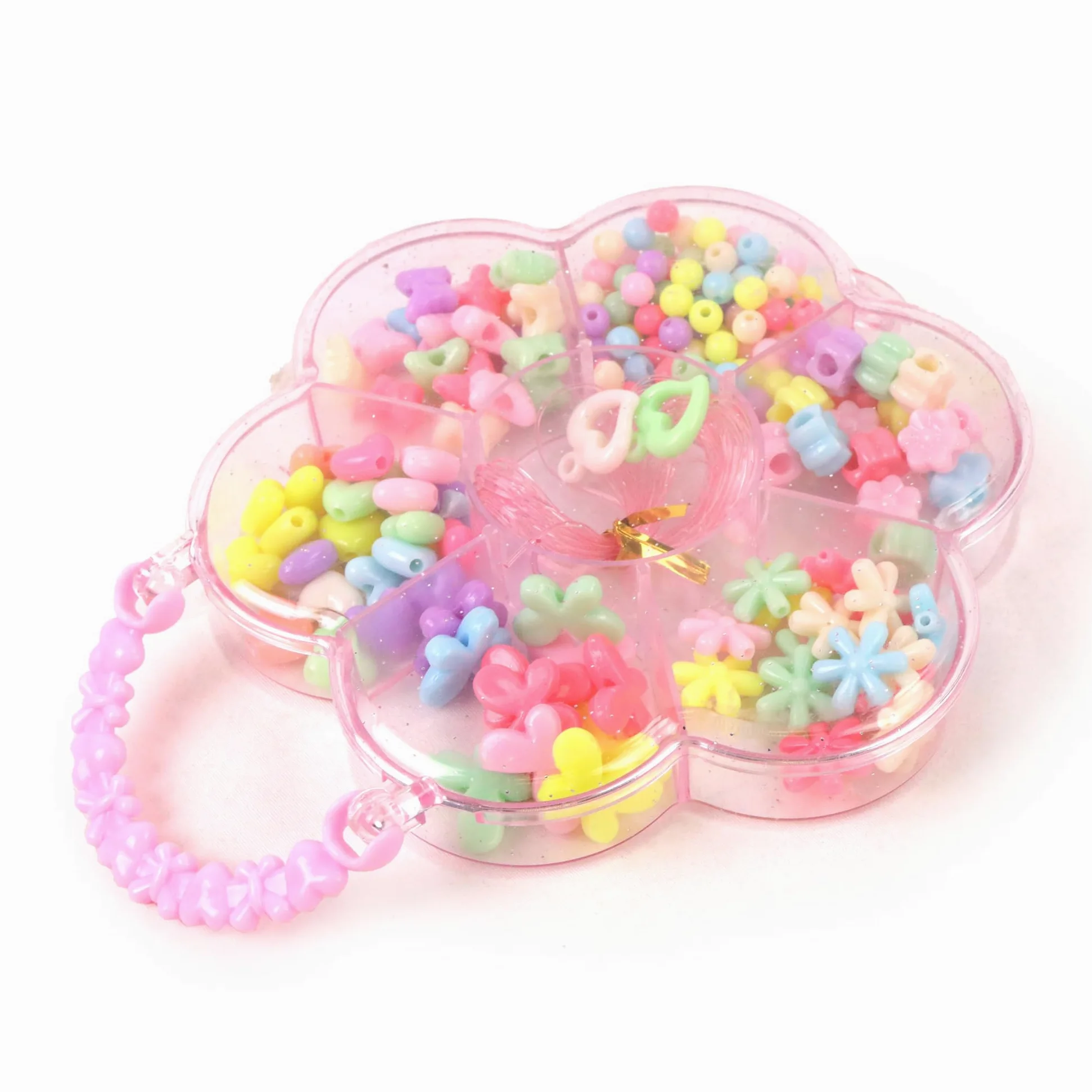 FLYPOP'S - Confezione da 12 scatole di perline - Hobby creativo - 010993PA - Multicolore - Plastica - Gioielli - Attività manuali - Set - Multicolore - Bambini - A partire dai 3 anni