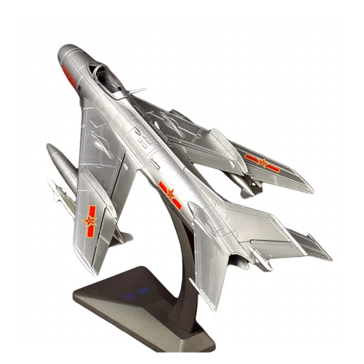 Modello di Aeroplano 1:72 Adatto per J-6 Fighter Modello pressofusione Simulazione Aereo Collezione statica finita Modello di Aereo in Scala