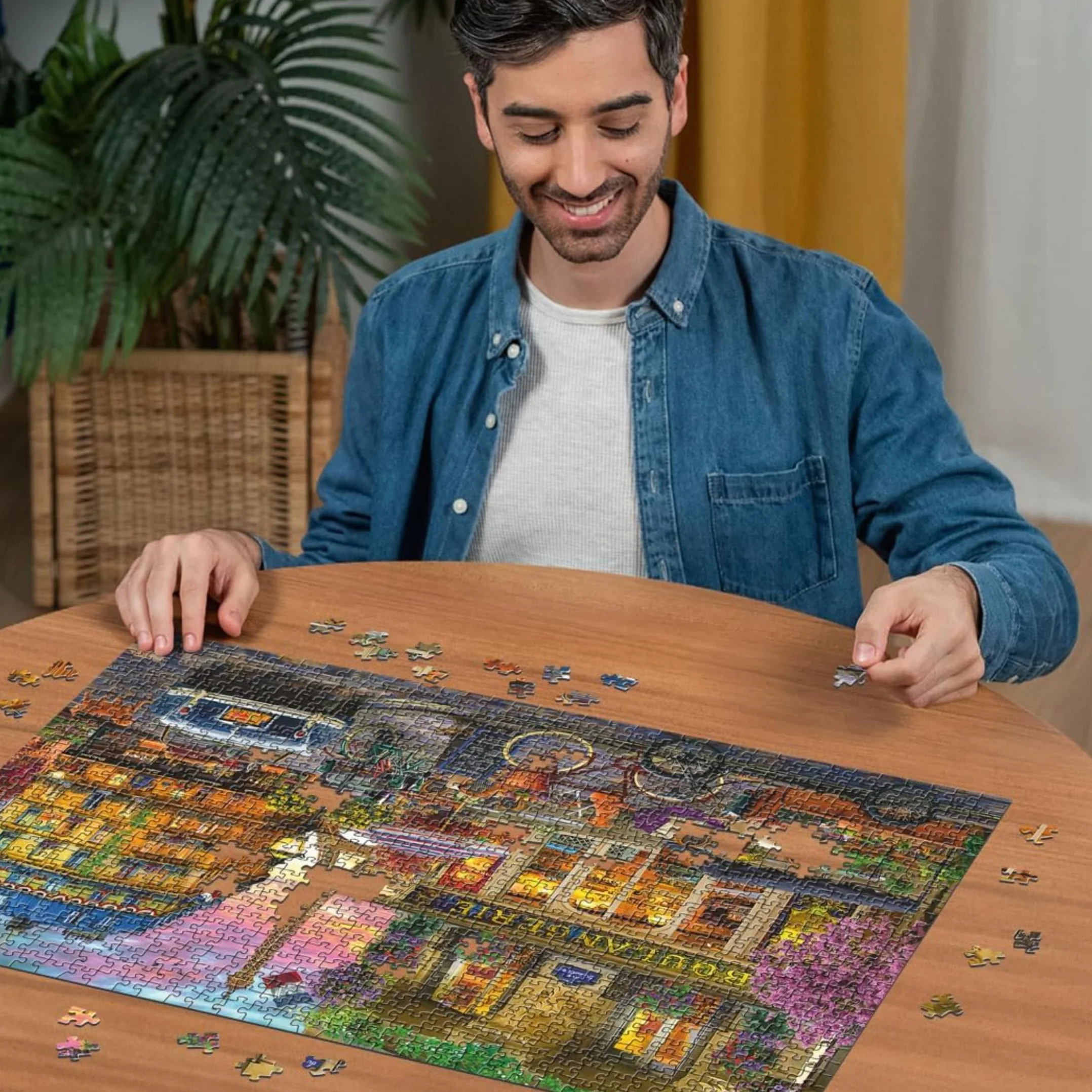 Ravensburger Puzzle 1000 Pezzi, Parigi – Puzzle Adulti +14 anni, 70 x 50 cm, Puzzle per Adulti, Collezione Meravigliosa Illustrazione, Idee Regalo