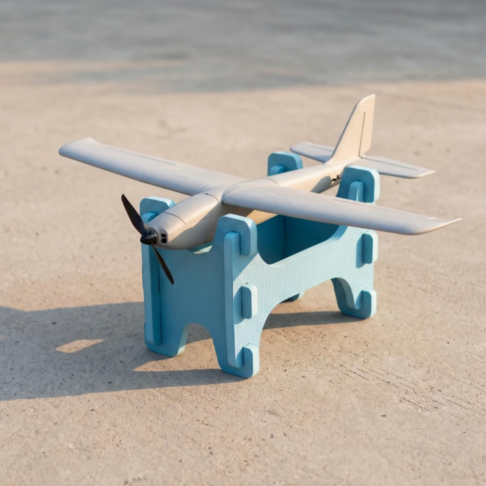 Supporto Aereo in Spugna EVA per Modelli RC Base Cavalletto Culla Fissa Materiale 2cm Antigraffio Stabile E Leggero Adatto a Montaggio Manutenzione Trasporto Volo