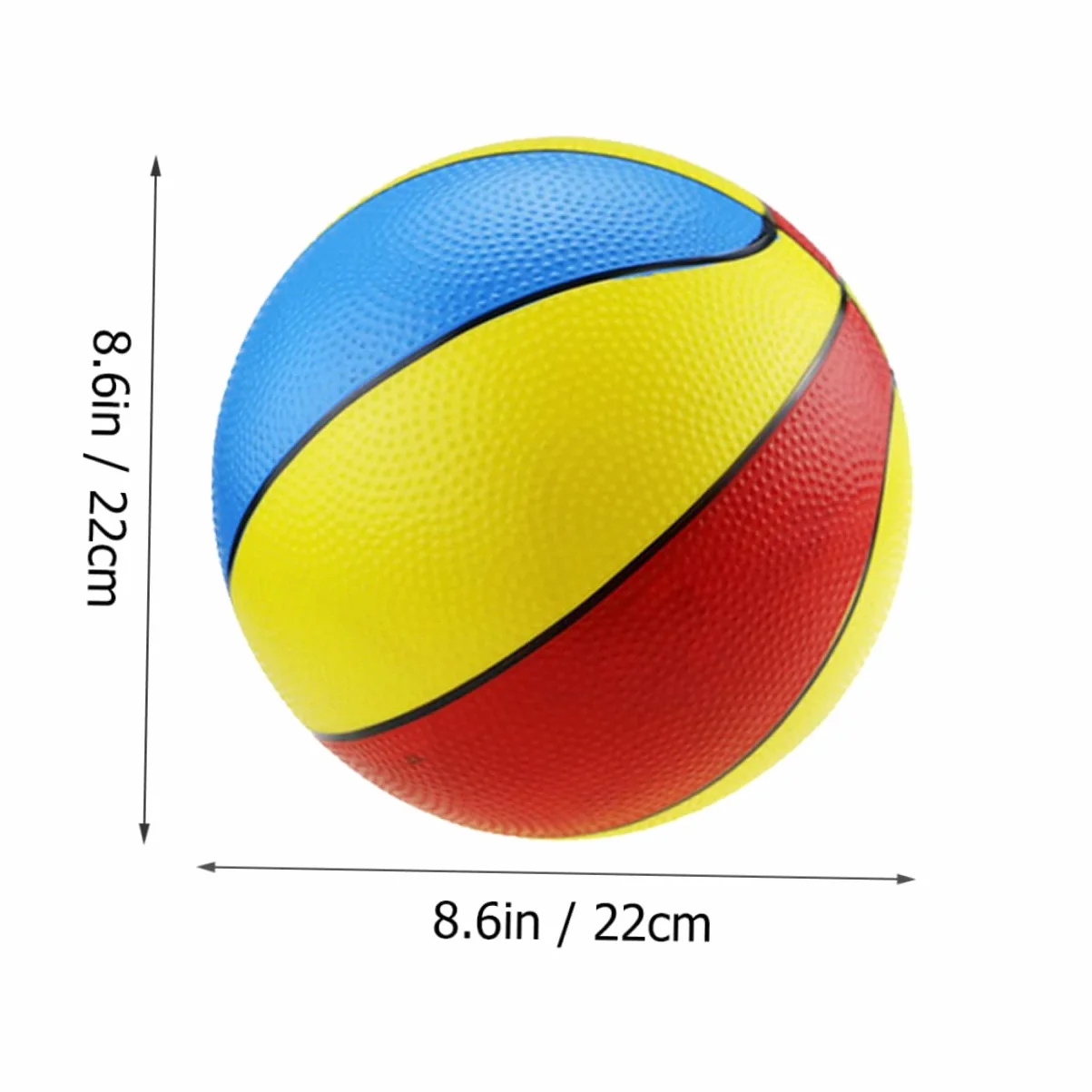 VANZACK 5 Palloni Spiaggia Gonfiabili in PVC Leggeri e Sicuri per Piscina Spiaggia e Feste Estive Facili da Sgonfiare e Trasportare