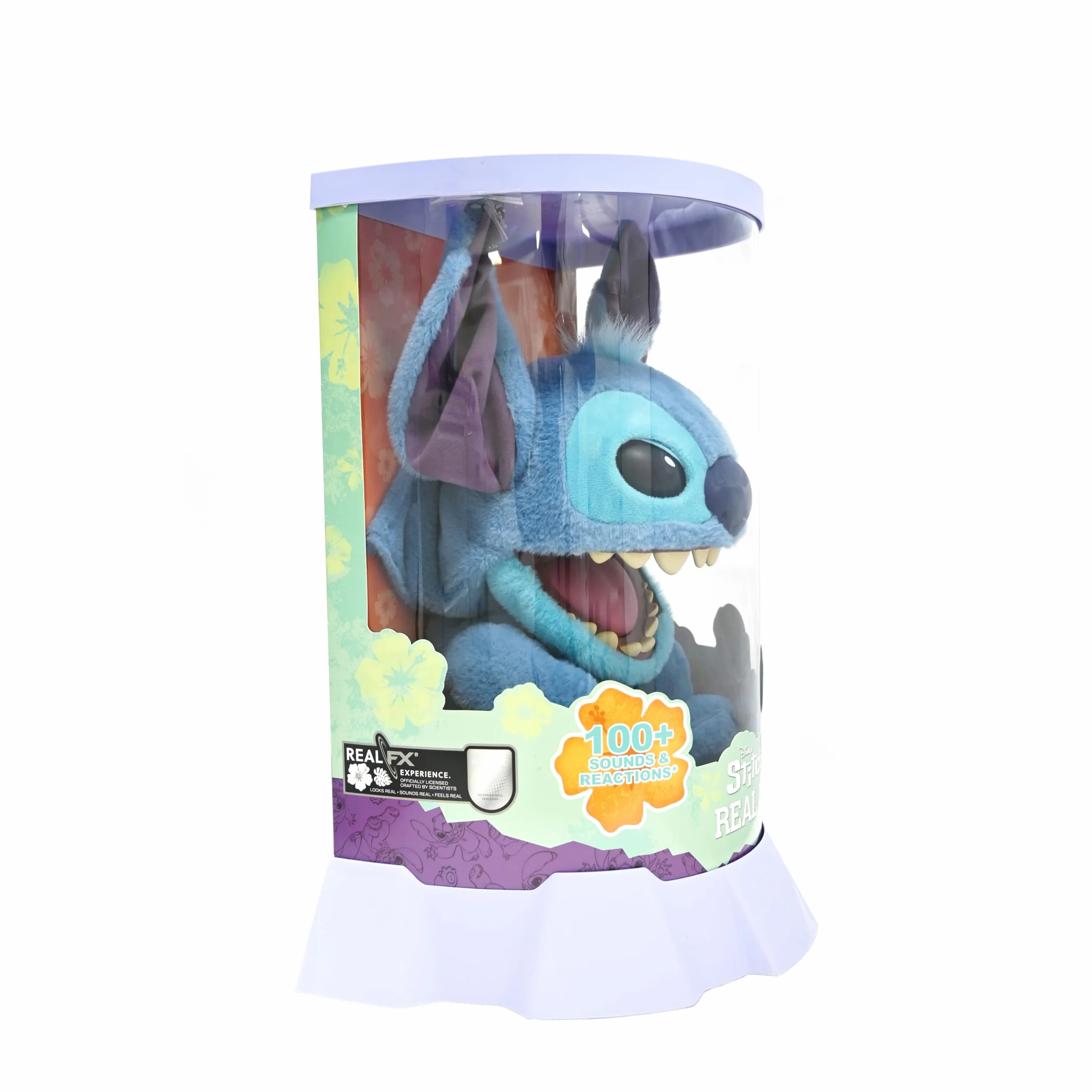 Disney Stitch Pupazzo Animatronico Peluche Real FX 100+ Azioni Suono 1a Edizione 6+
