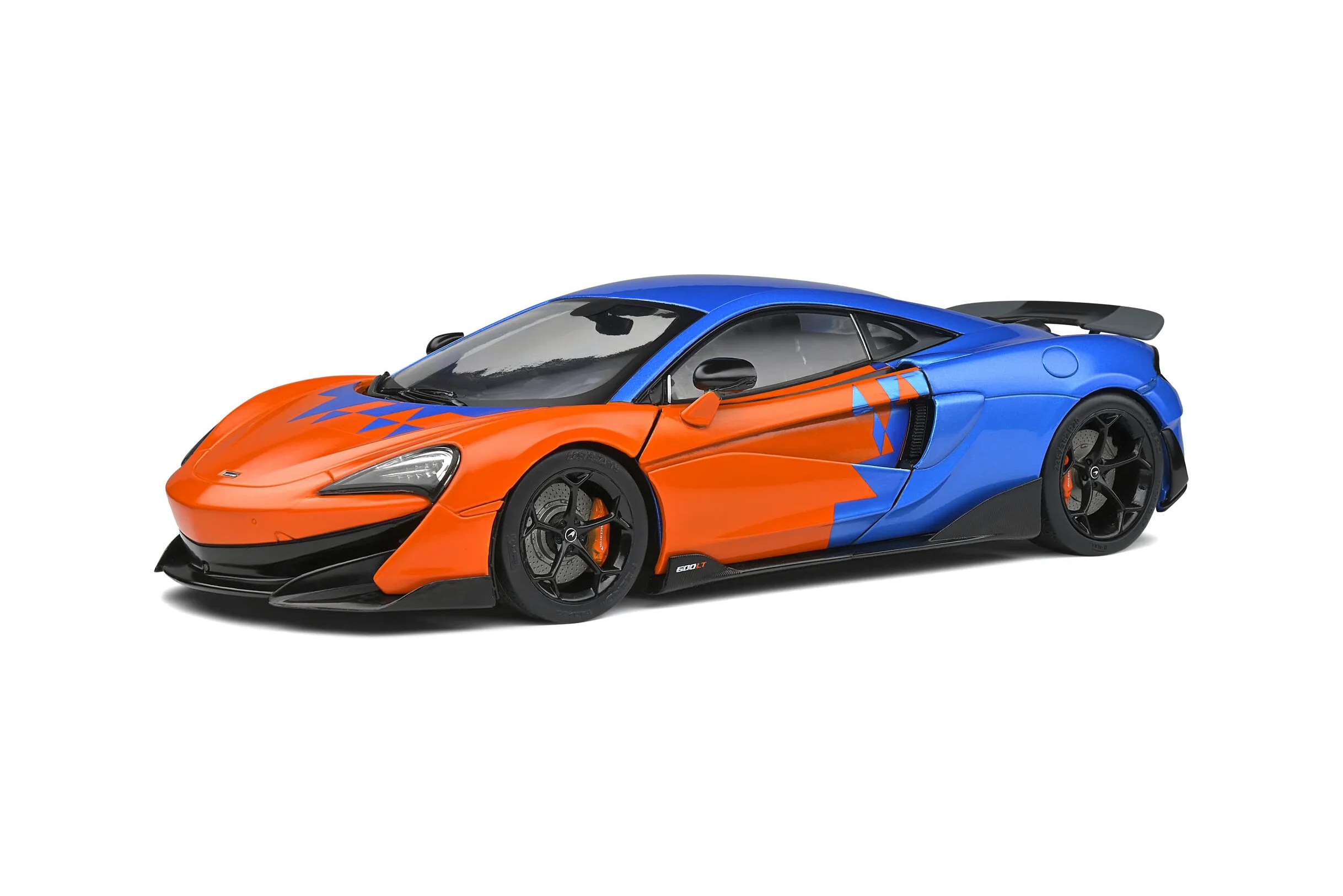 solido S1804503 1:18 McLaren 600LT F1 Team Tribute Livery 2019 Auto da collezione in miniatura, Multi