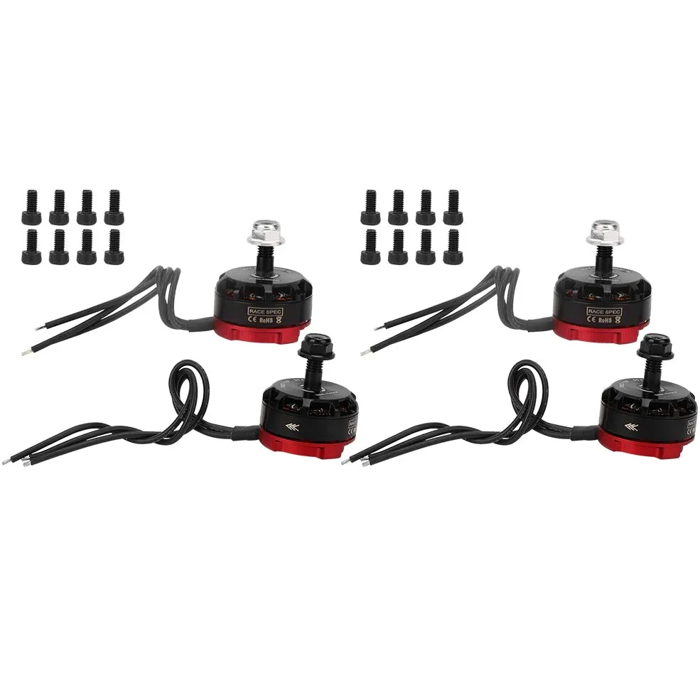 Motore Brushless RS2205 2300KV CW/CCW, Motore Quadricottero RC per Quadricottero Drone FPV Racing (4PCS