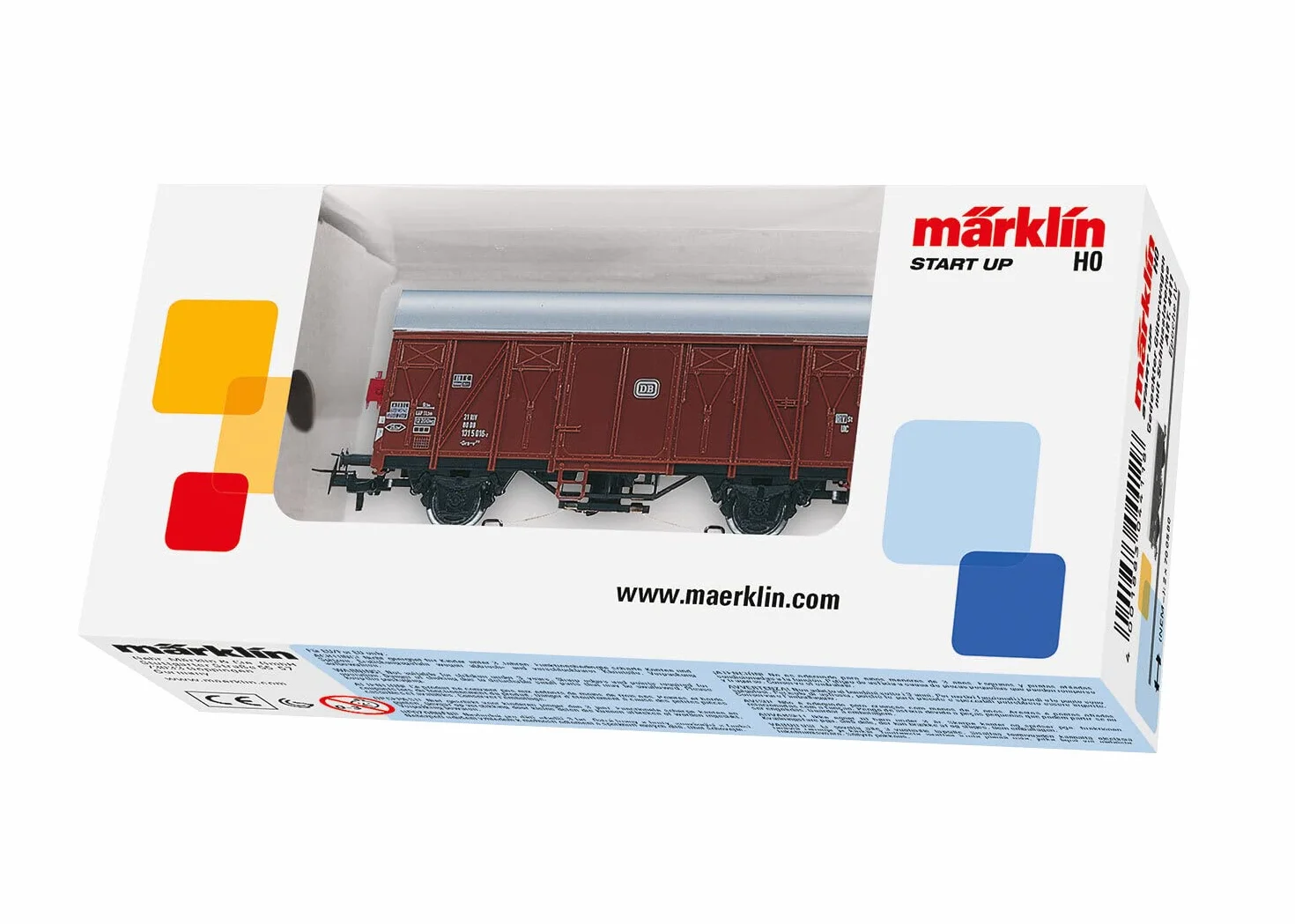 Märklin 4411 Vagone Merci Coperto con Segnale Luminoso