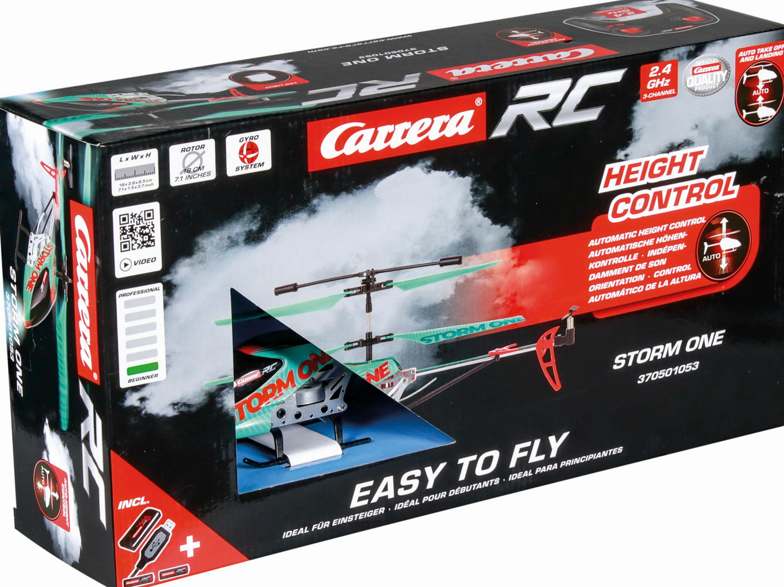Carrera - 370501053 - Storm One a 2,4 GHz