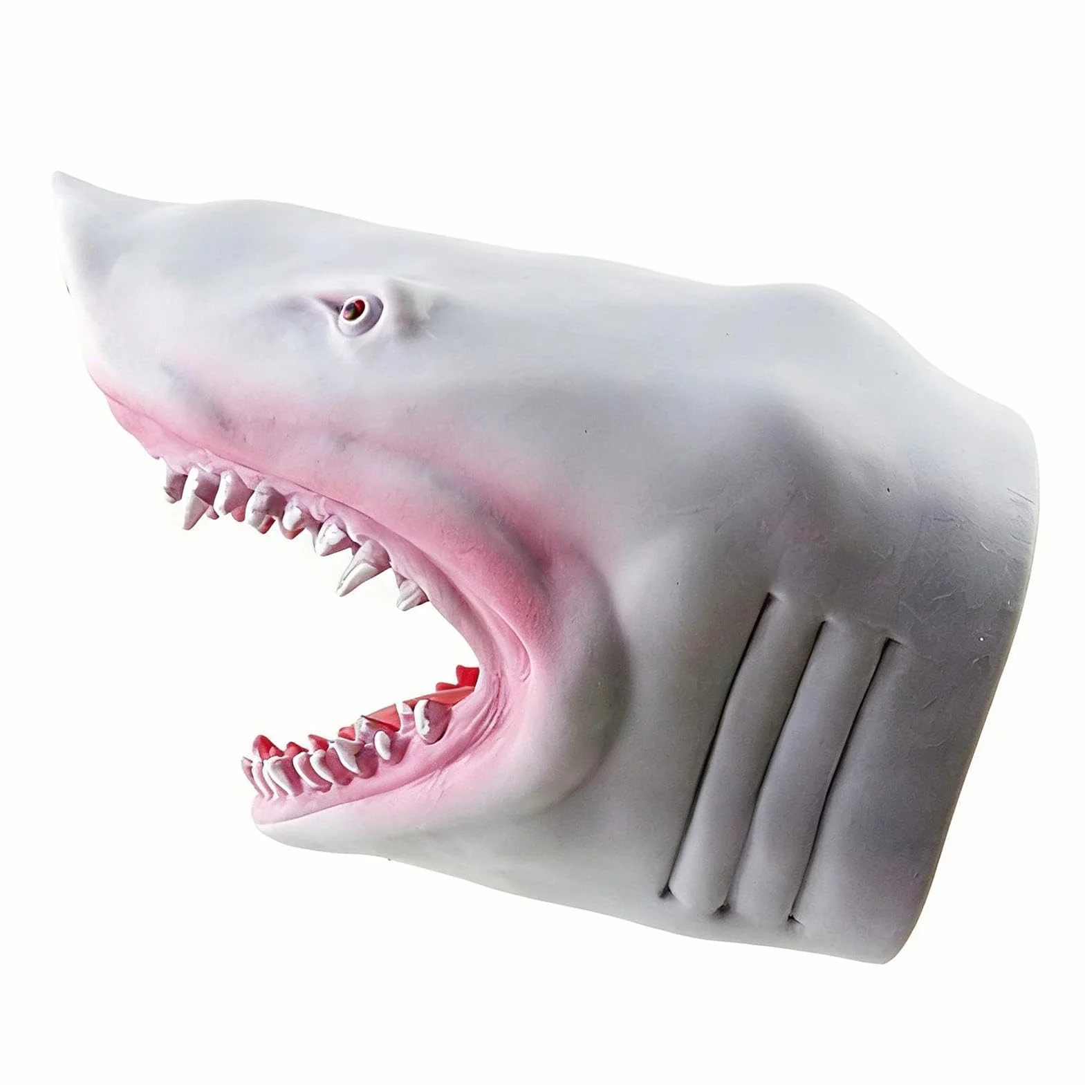 Shark Puppet Realistic Interactive Hand Toy Party Favor Fun Role Play for Boys Girls