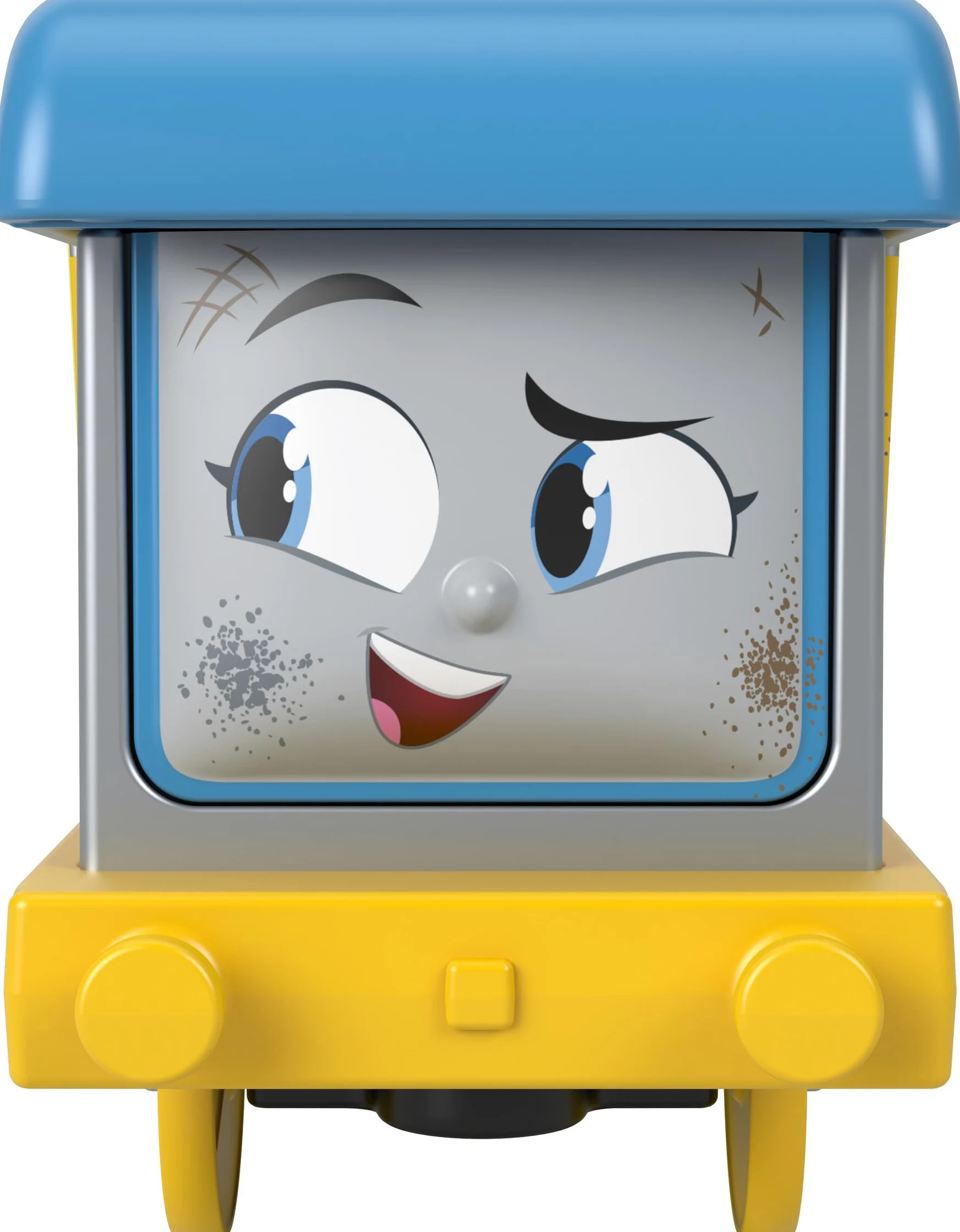 Thomas & Friends Motorized Toy Train Wreck ‘n Roll Carly The Crane with Construction Wrecking Ball for Preschool Kids Ages 3+ Years