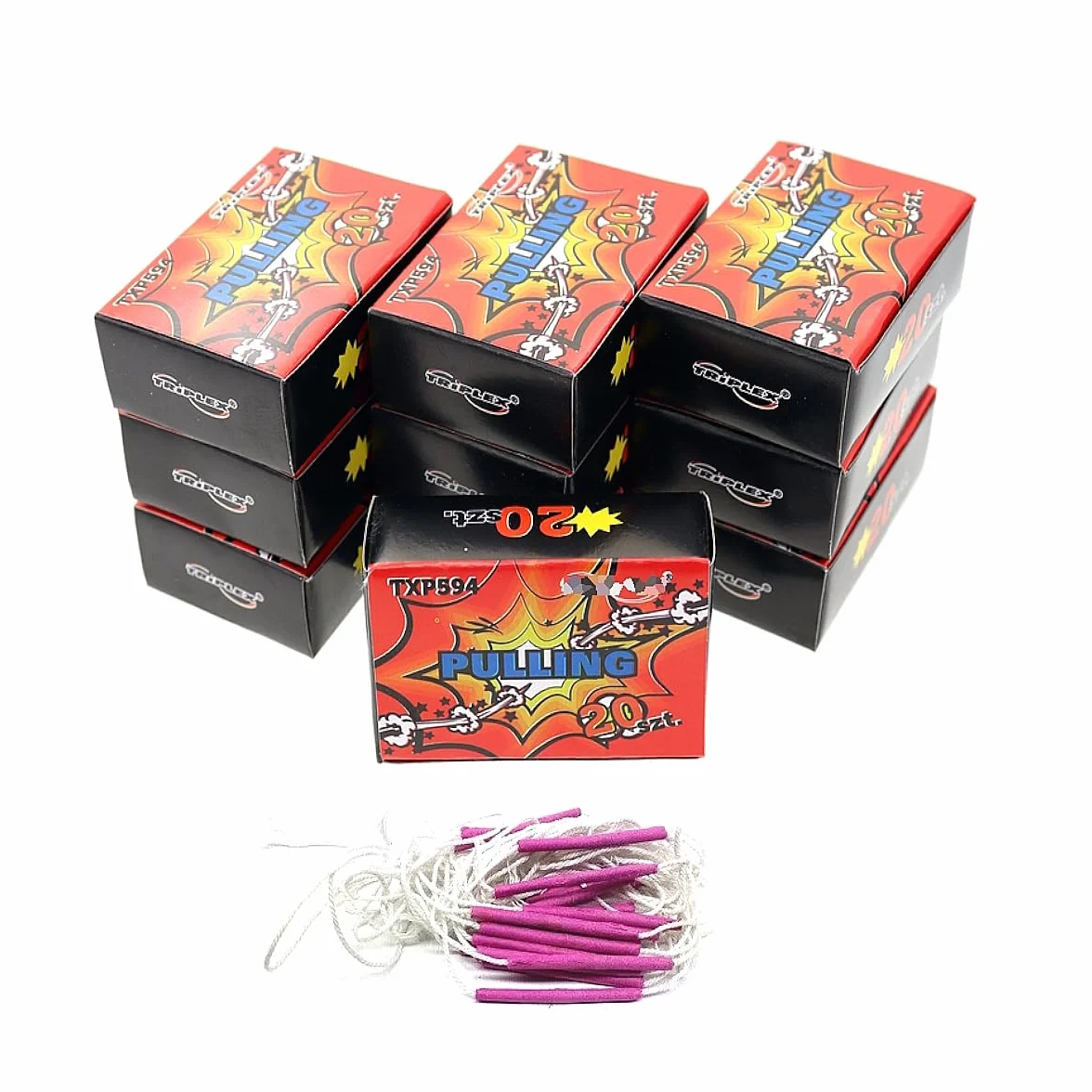 h2i Party Funny - Assortimento di petardi scoppiettanti (Pulling Box)