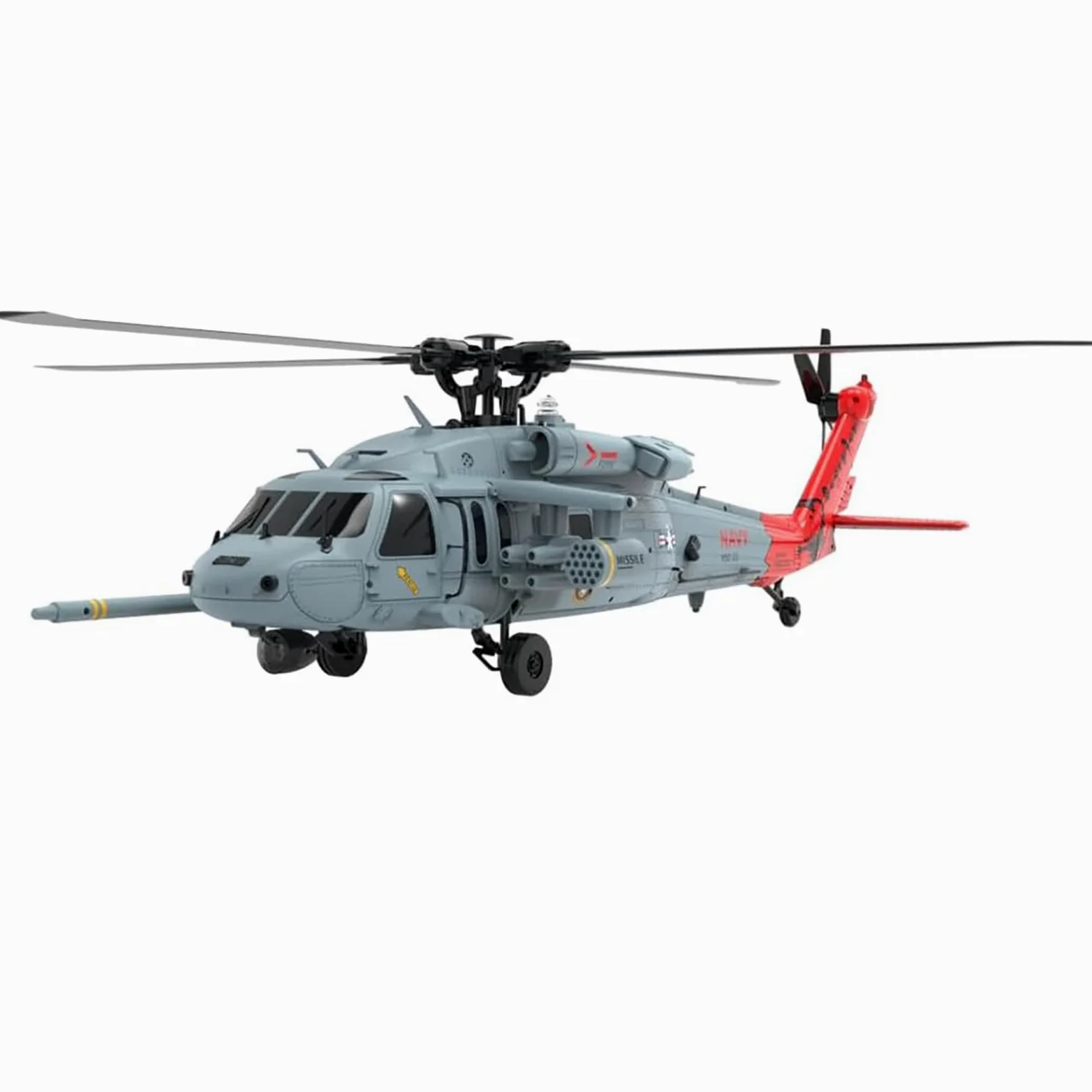 Generico Elicottero RC per Adulti, F09-H SH60 2.4G 8CH Doppio Motore brushless a Trasmissione Diretta Elicottero telecomandato per Esterni con GPS