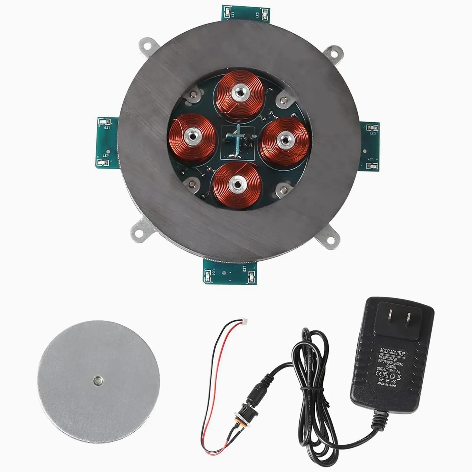 Generico Kit Base Fai-da-Te per modulo a levitazione Magnetica con Lampada LED