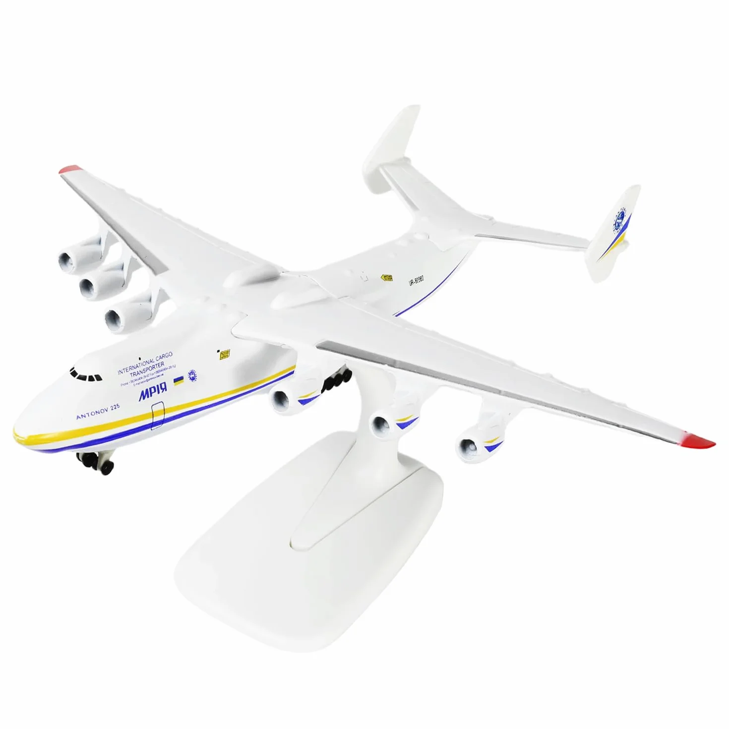 Antonov An-225 Mriya 1/400 modello in metallo pressofuso aereo da trasporto strategico