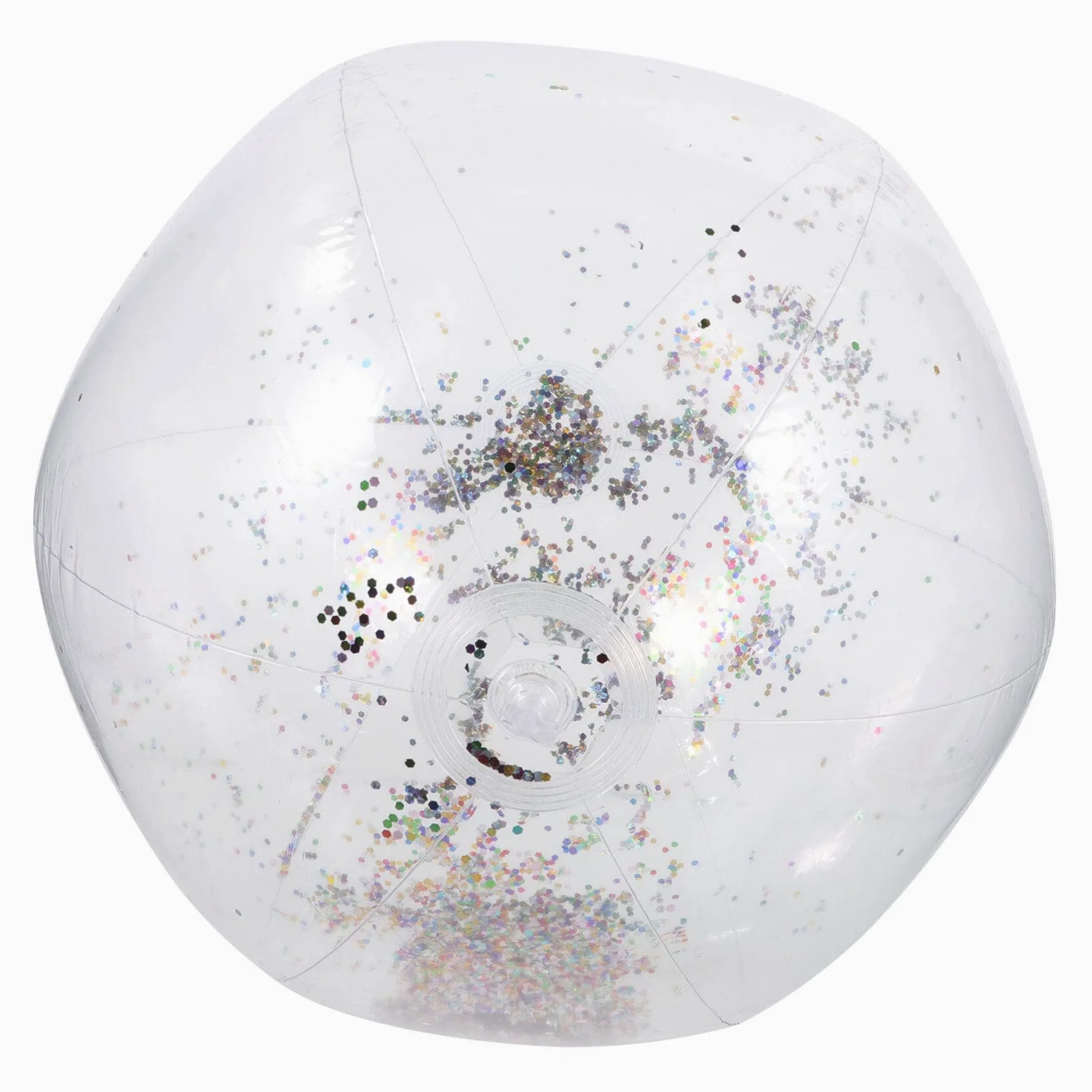 INOOMP 3 Set Palla di Paillettes Gonfiabile Palla da Biliardo Gonfiabile Pallone da Spiaggia Galleggiante Globo Gonfiabile Plastica Estate Bambino Che Fa i Primi Passi Palla a Bolle
