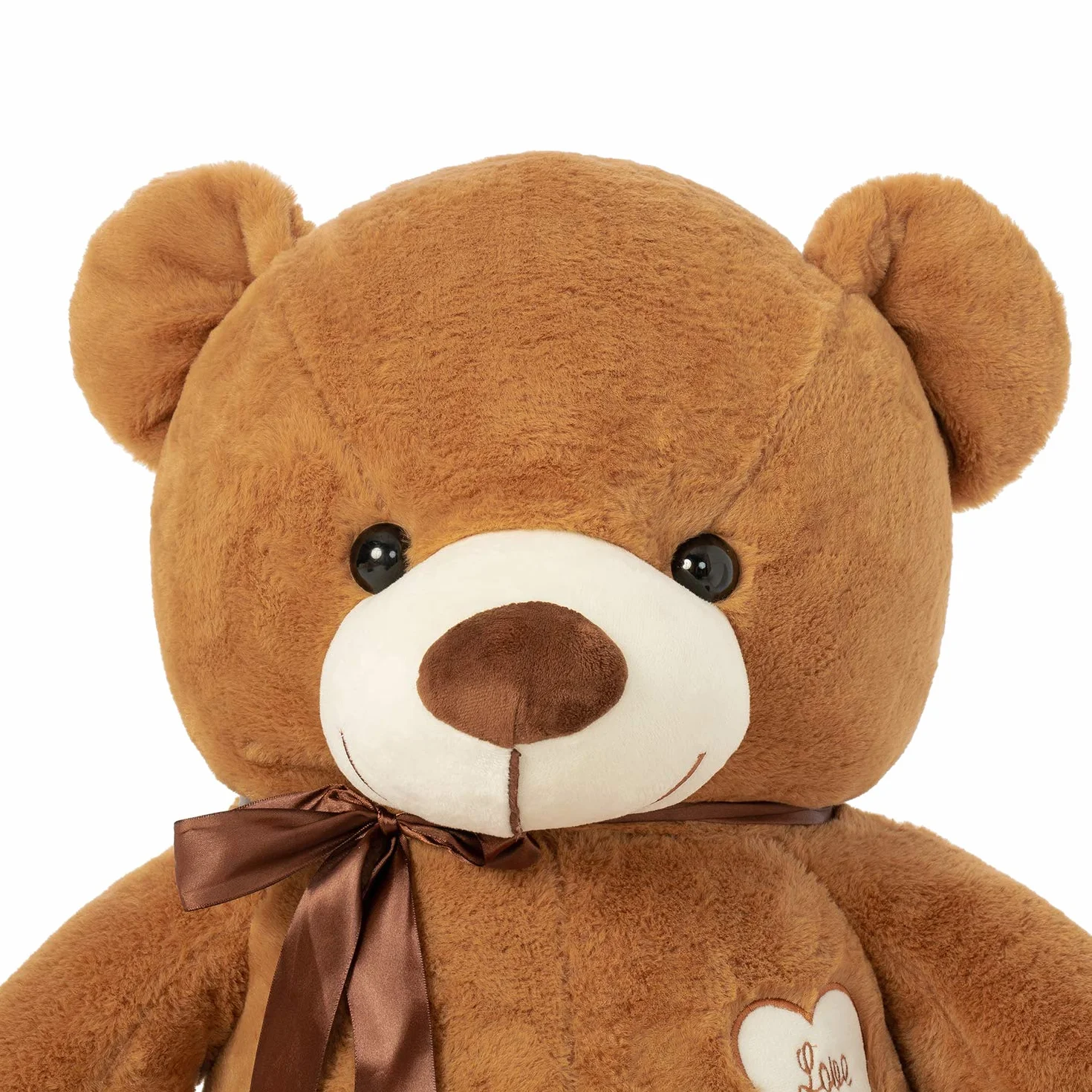 YunNasi Orso Peluche Gigante Orsacchiotto Peluche Grande Pupazzo Giganti Regalo per Bambini e Fidanzate L 80cm Marrone