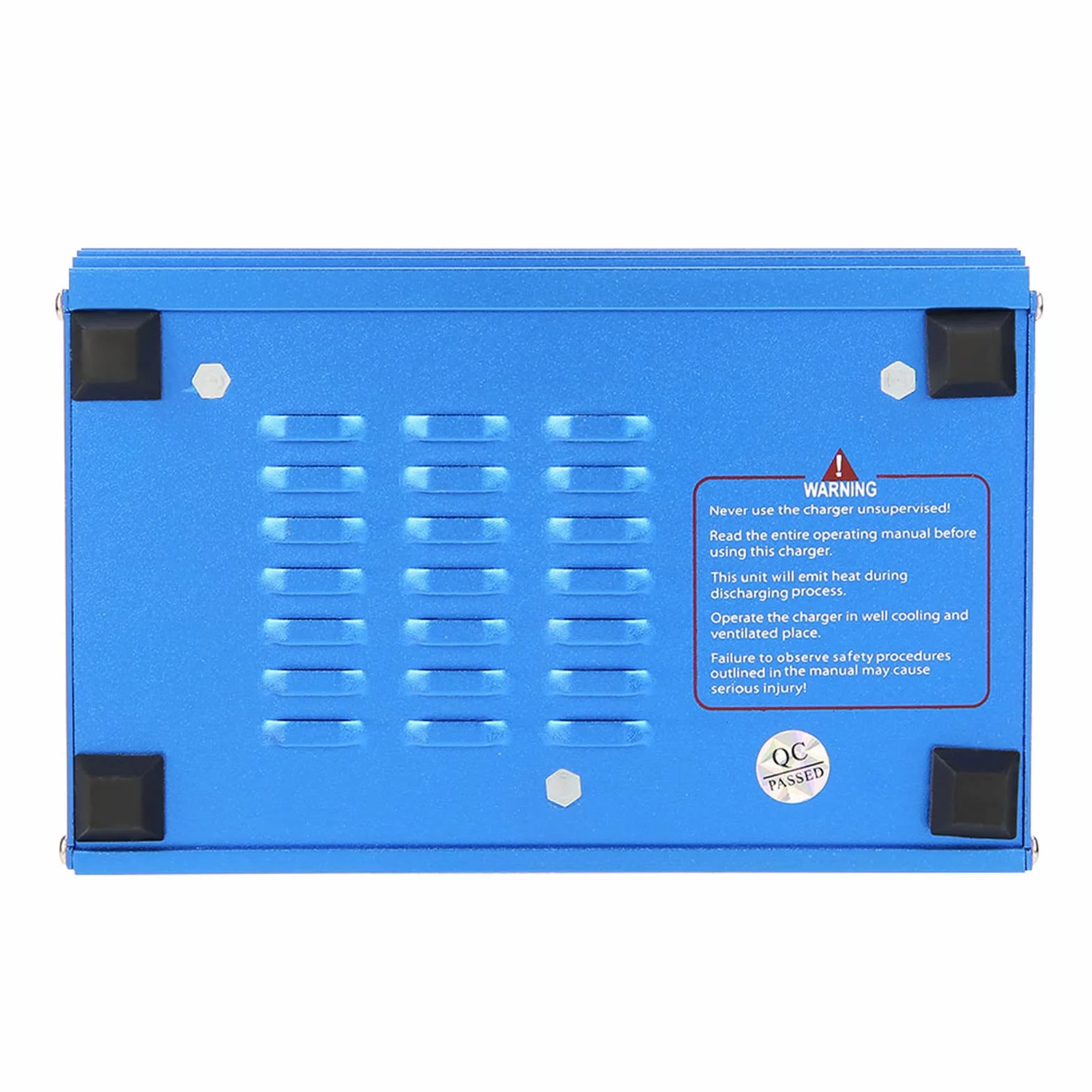 Caricabatterie Digitale 80W per Batterie LiPo NiMH con Display LCD Bilanciamento Scaricatore Spina EU 133x87x33mm