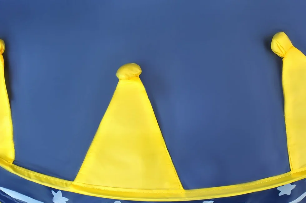 Tenda per bambini - castello/palazzo per casa e giardino - blu #1163