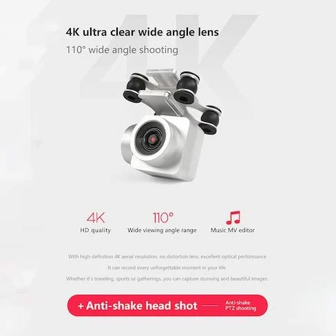 HaiMa 2020 Nuovo Drone 4K Camera Hd Trasmissione Wifi Fpv Drone Pressione Dell'Aria A Altezza Fissa Aereo Rc Elicottero Rc Con Fotocamera - 480P Cina